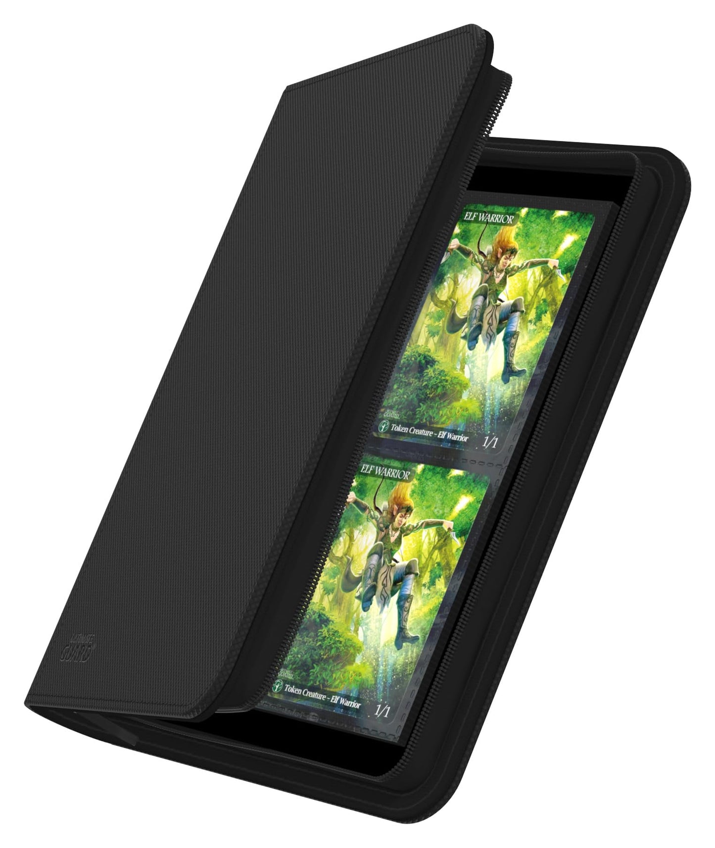 Ultimate Guard UGD010351 ZipFolio - Mapă pentru cărți, unicolor, negru, 160-8 buzunare