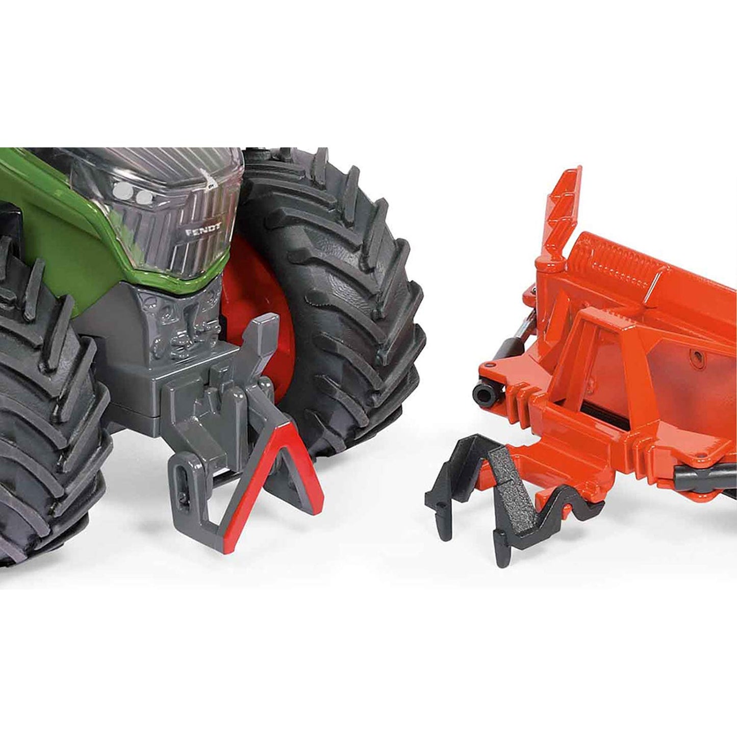 Tractor Fendt 1050 Vario 1:32, Metal/Plastic, Verde, Cabina detașabilă, Cuplaj frontal și posterior