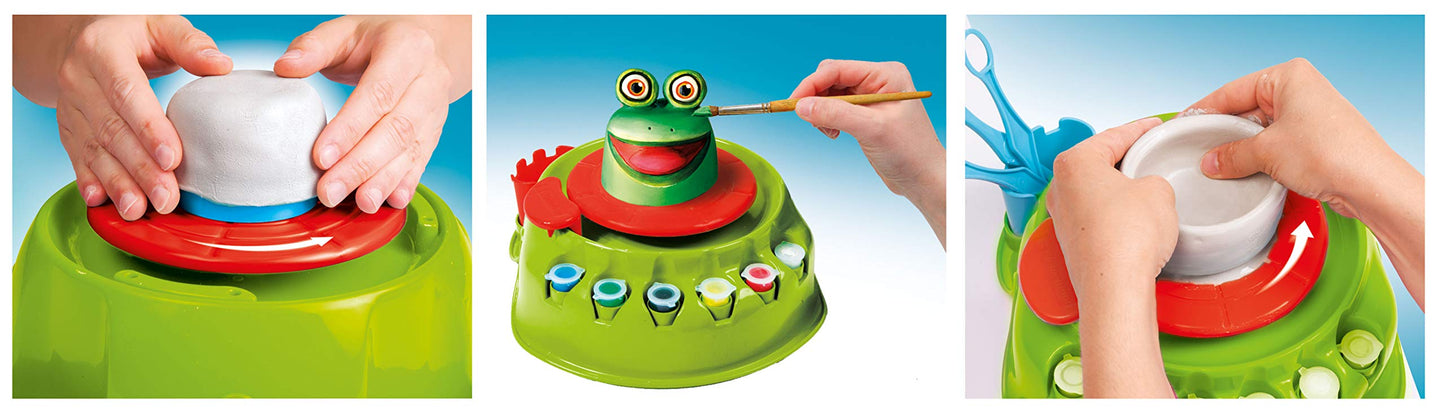 Clementoni Creator de Talente 52312 Turn de Modelaj 2 în 1, 7-10 ani, cu Încărcător