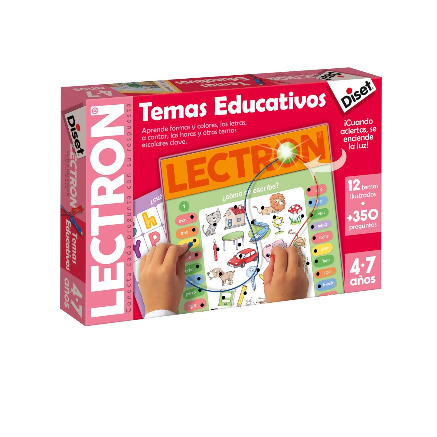 Joc educativ de asociere a întrebărilor și răspunsurilor, pentru copii de la 4 ani Diset Lectron