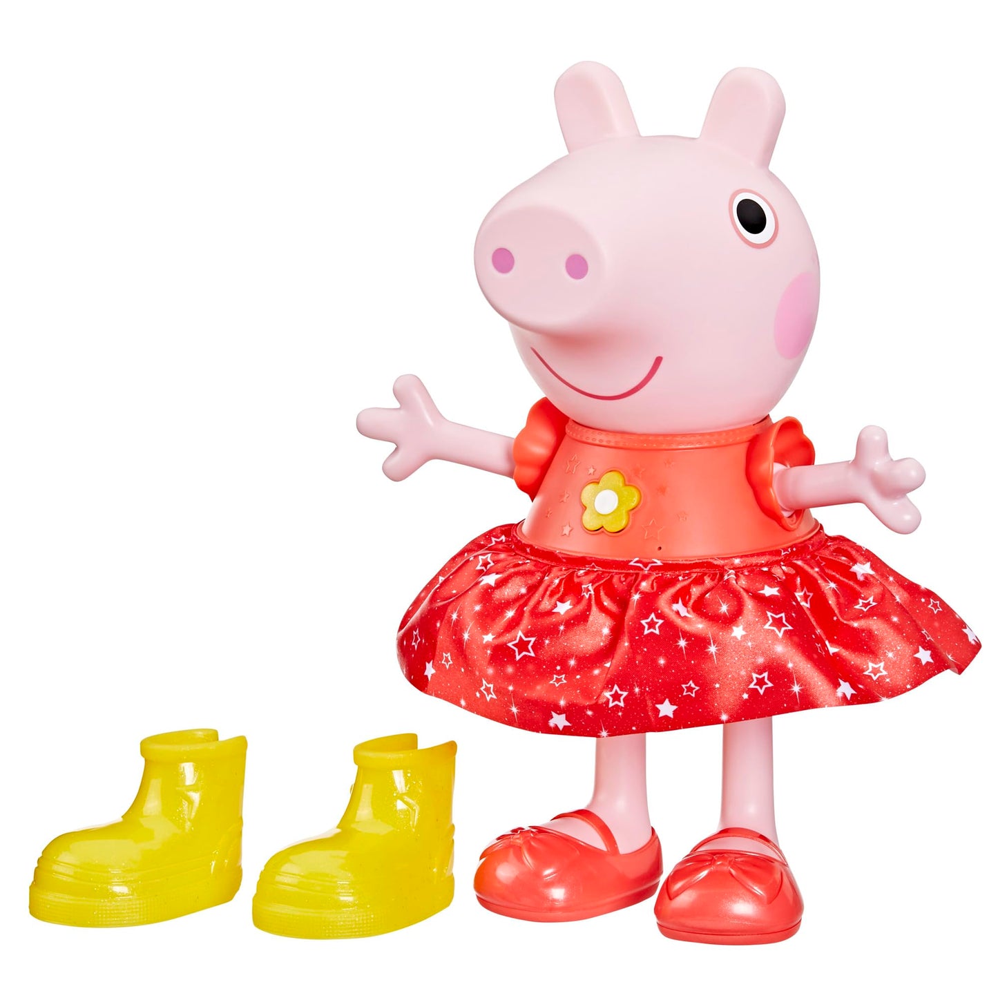 Păpușa Peppa Pig - Petrecerea bălților lui Peppa - Varianta în engleză
