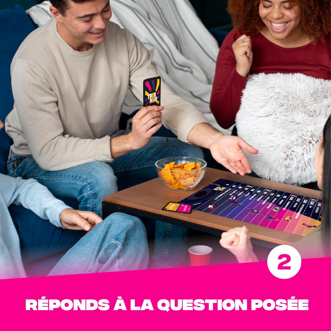 Trou Noir - Joc de Societate - Joc de Ambianță - Quiz de Cultură Generală pentru Prieteni sau Familie - Joc de Cărți - Joc de Societate pentru Adulți - De la 14 Ani