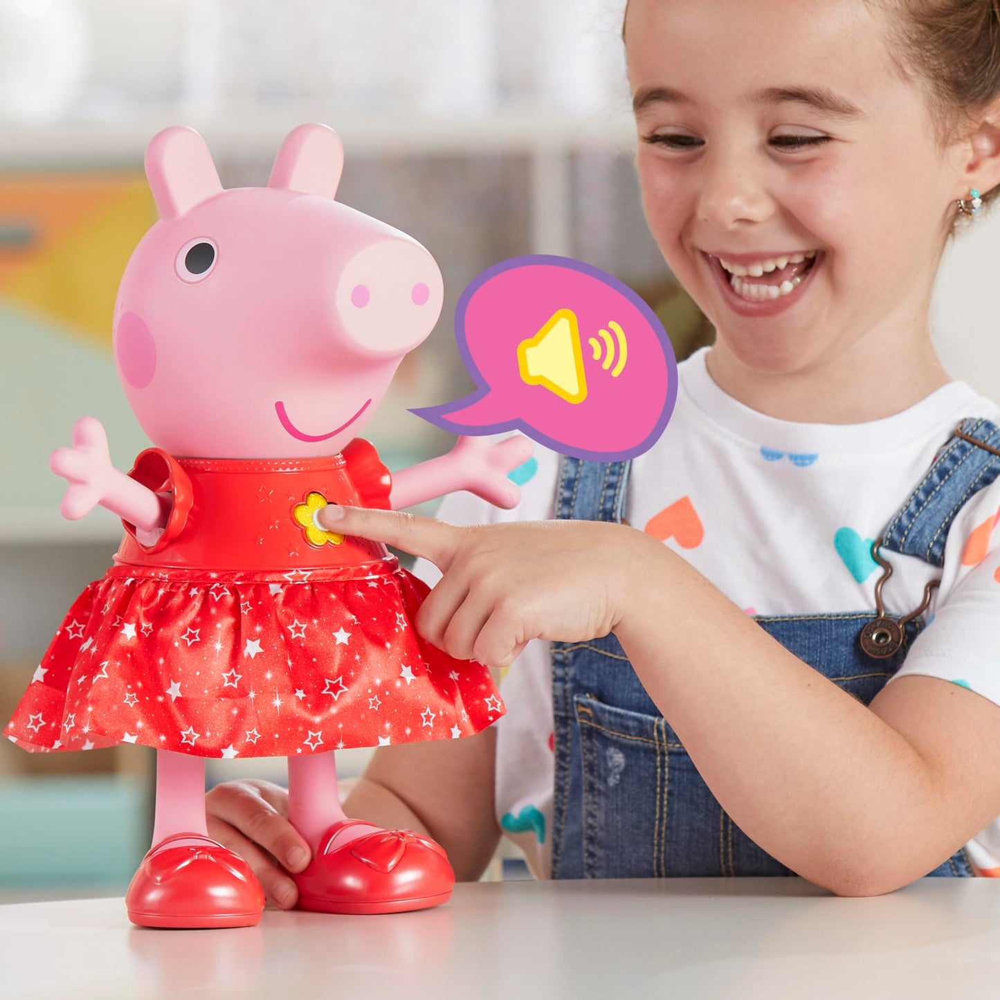 Păpușa Peppa Pig - Petrecerea bălților lui Peppa - Varianta în engleză
