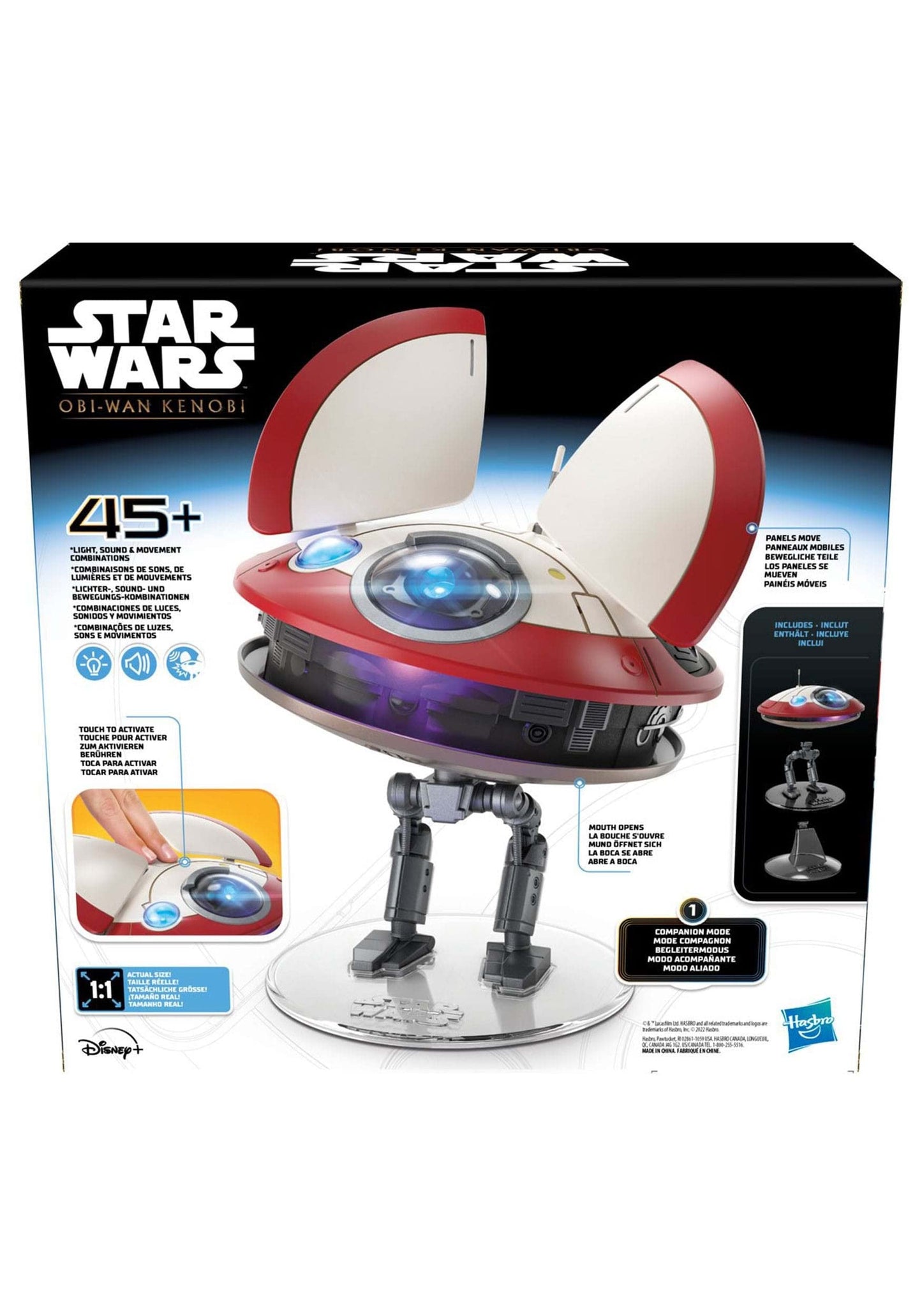 Star Wars L0-LA59 Animatronik Droid electronic din seria Obi-Wan Kenobi jucărie pentru copii de la 4 ani