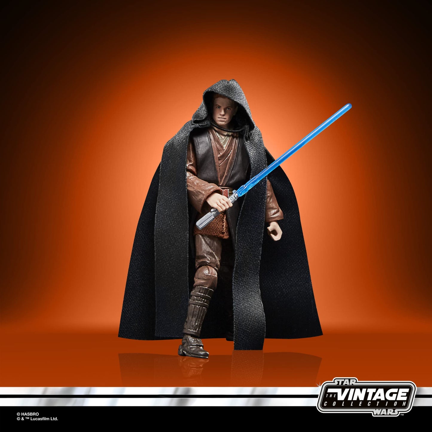 Star Wars Colecția Vintage - Jucărie Anakin Skywalker (Padawan) la Scara de 9,5 cm Atacul Clonelor - Figură