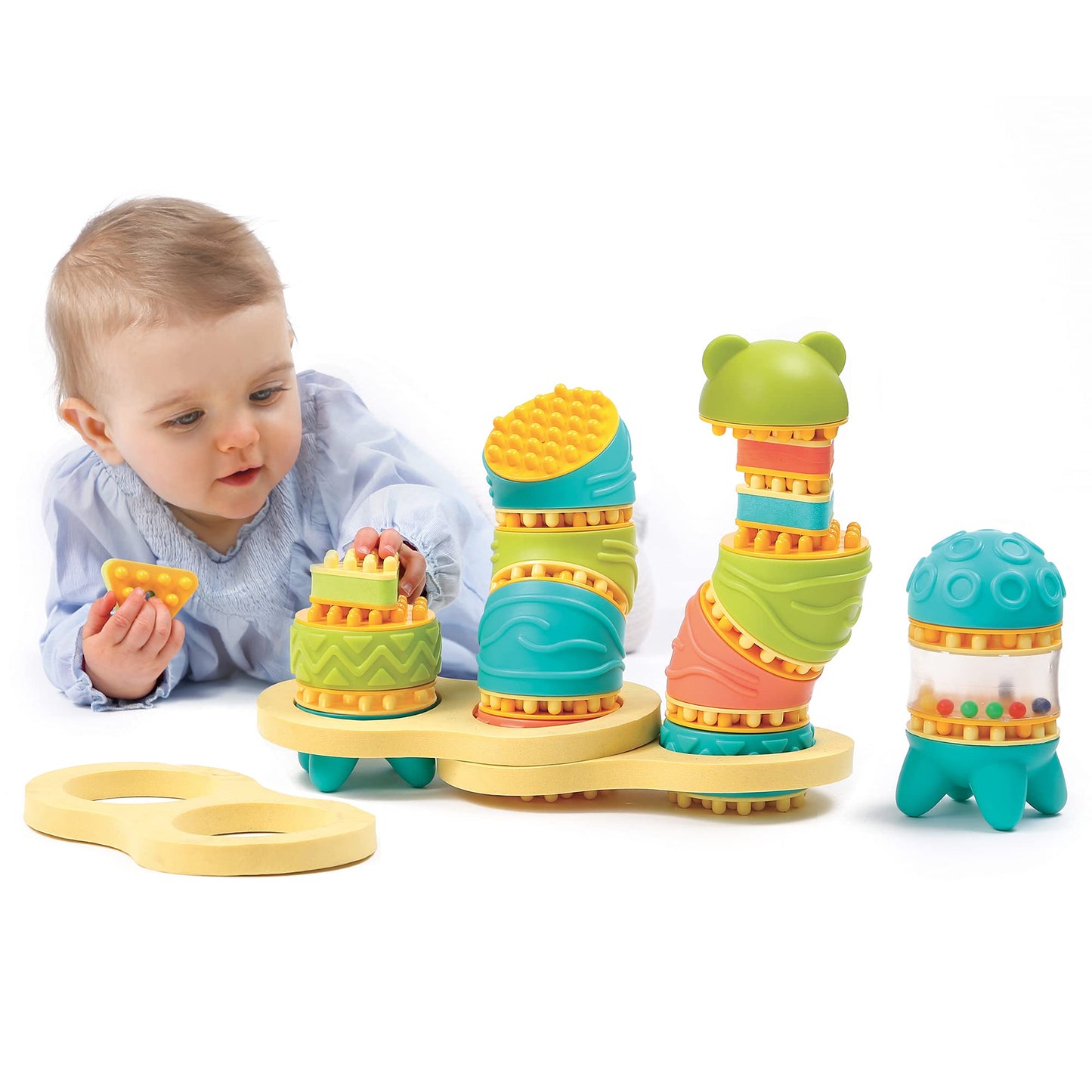 LUDI Picotons Set construcție 20 piese, 10+ luni