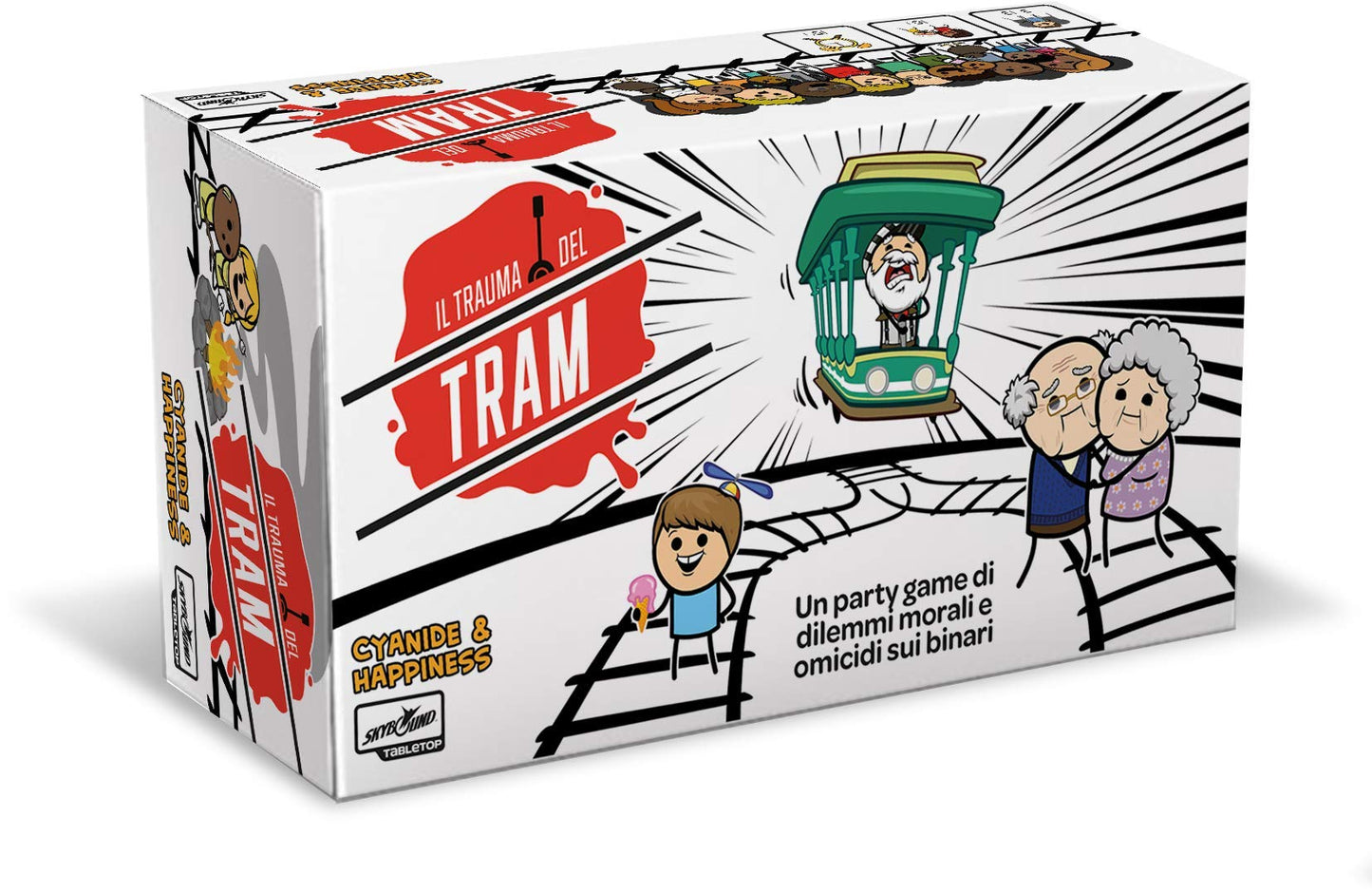 Asmodee Il Trauma del Tram Joc de societate în limba italiană