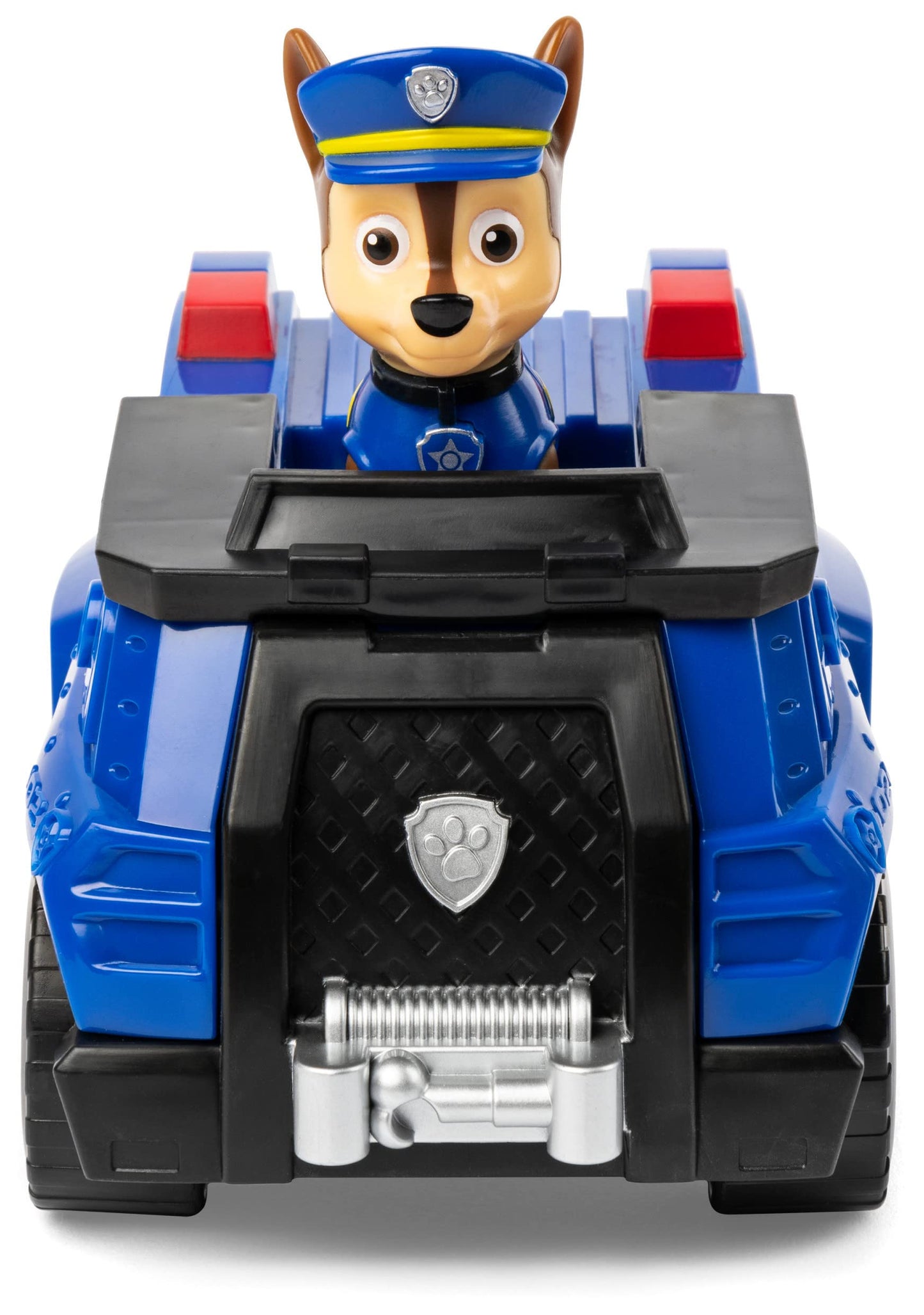 PAW PATROL, Vehicul de Poliție cu Figurina Chase (Vehicul de Bază), Mașinuță de Jucărie, pentru copii de la 3 ani