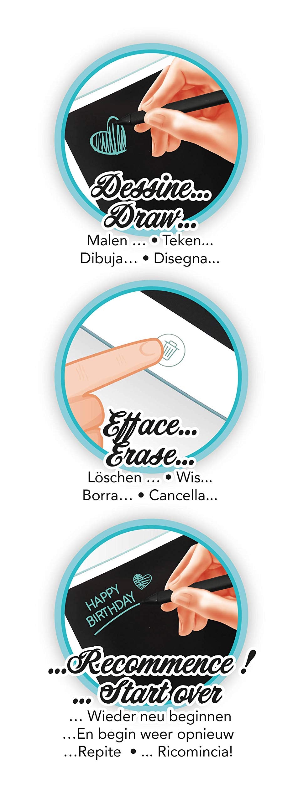BUKI TD001 - Tabletă de desen