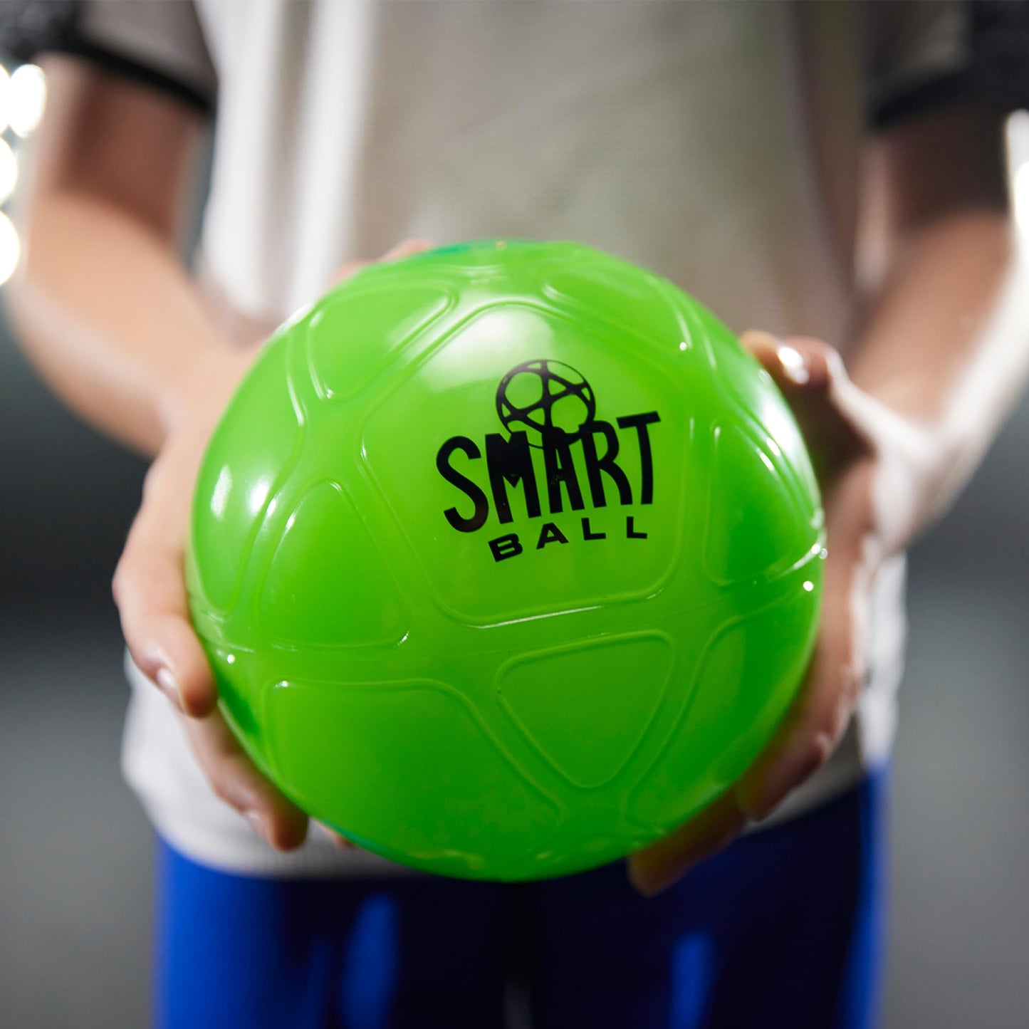 Minge Smart Soccer Bot, robot pentru interior, joc solo sau multiplayer, recomandat de la 3 ani, MR100, negru, M