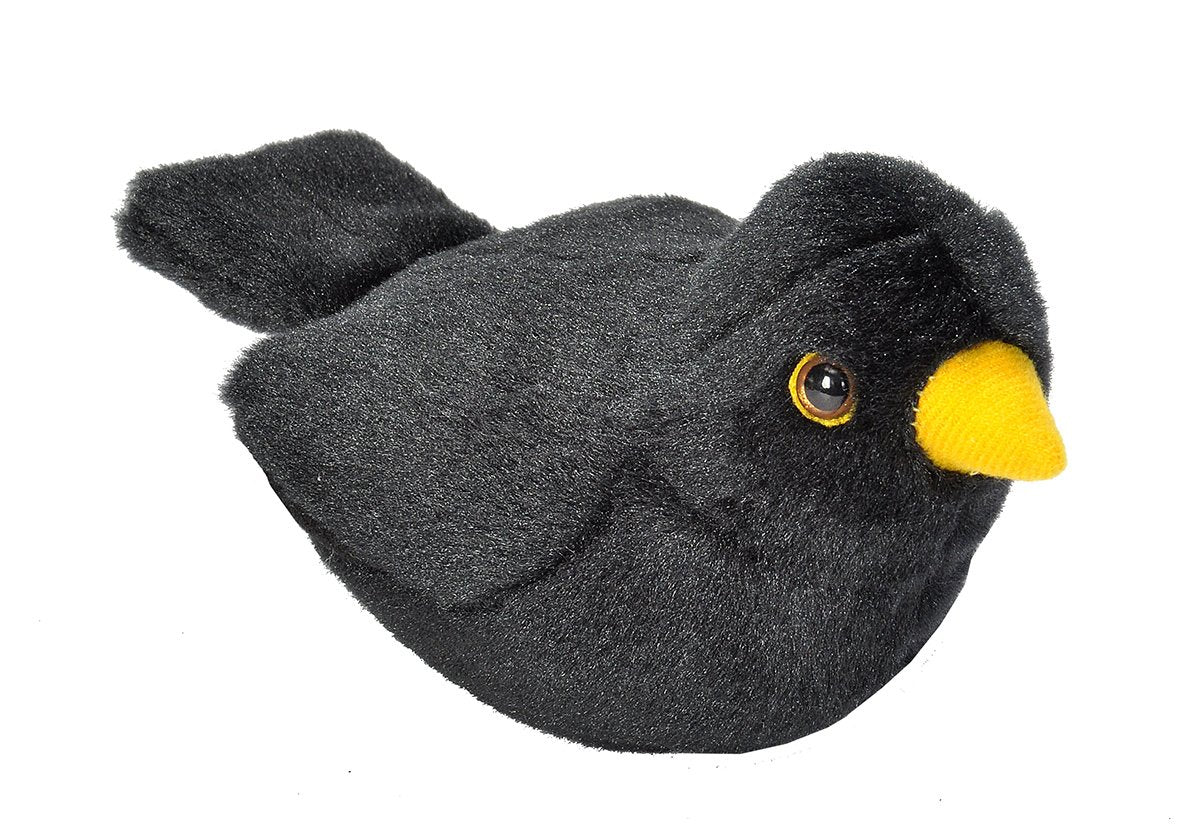 Wild Republic BIRD19489 Jucărie din pluș Blackbird