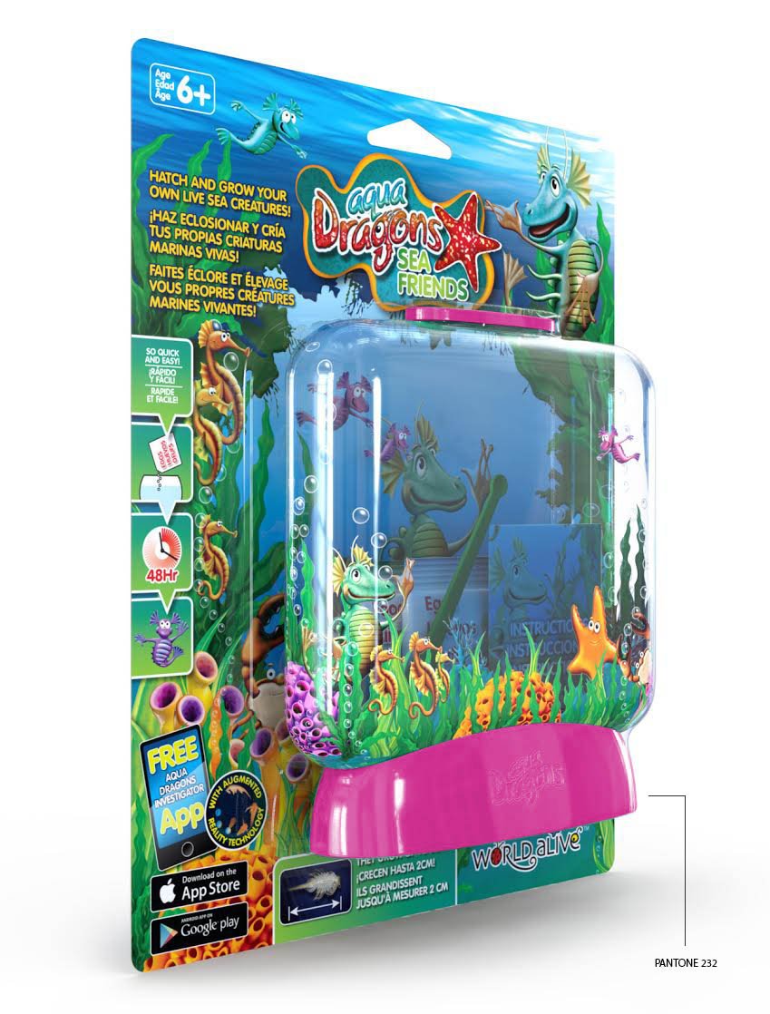 Aqua Dragons Sea Friends Colour Adventure, set acvariu