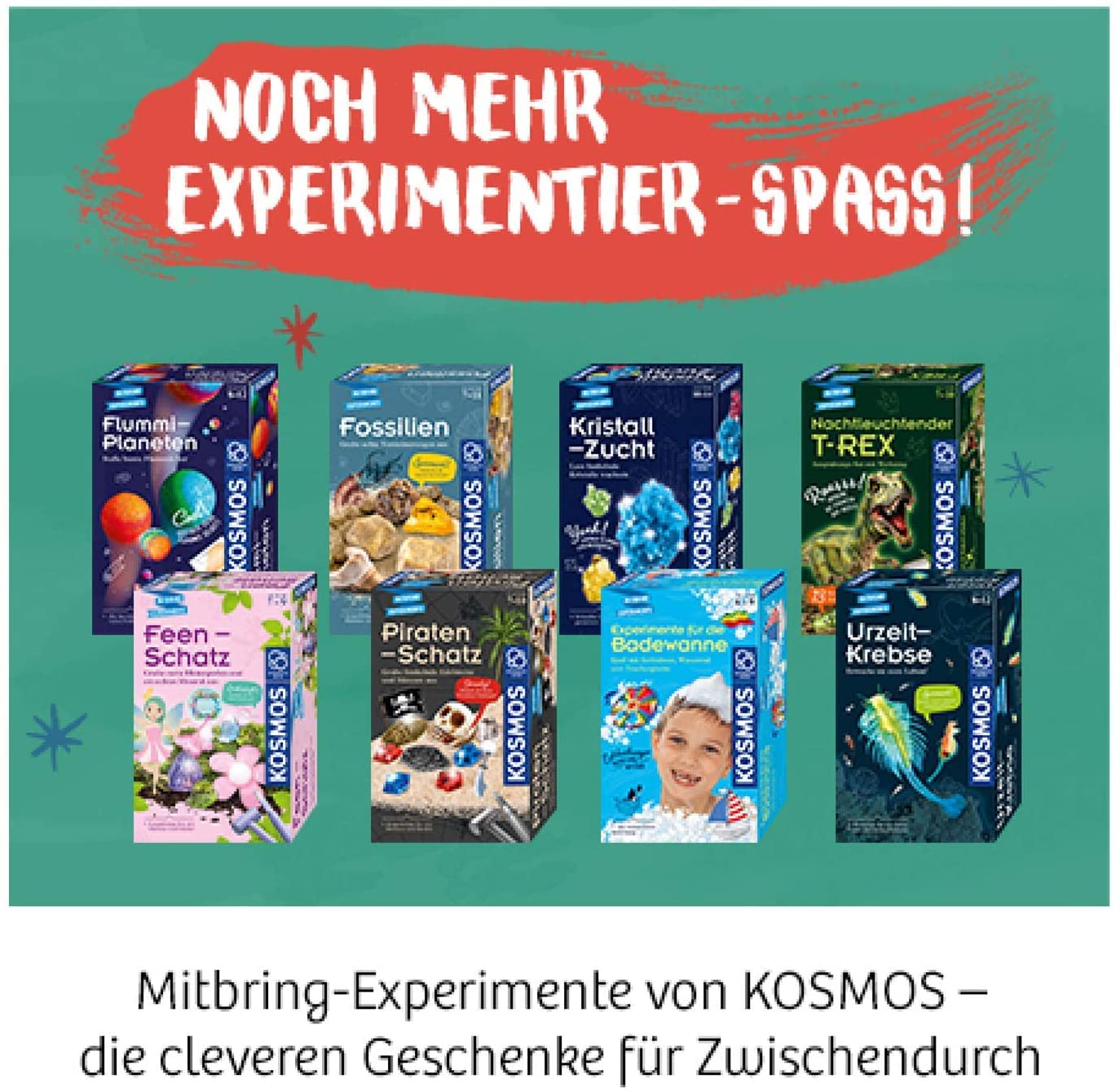 Kosmos 658076 Set de experimente cu coduri secrete 6 cifre pentru copii 8-11 ani (limba germană)