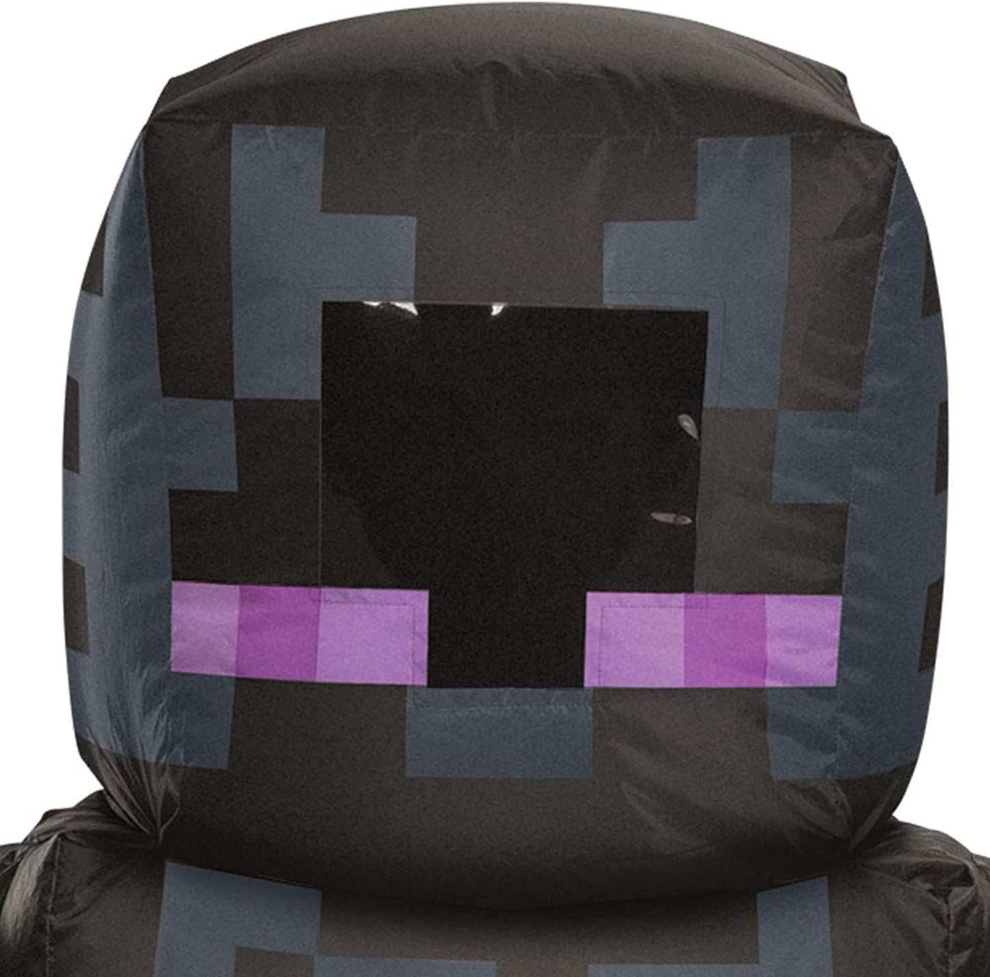 Costum gonflabil Enderman pentru Copii, Negru
