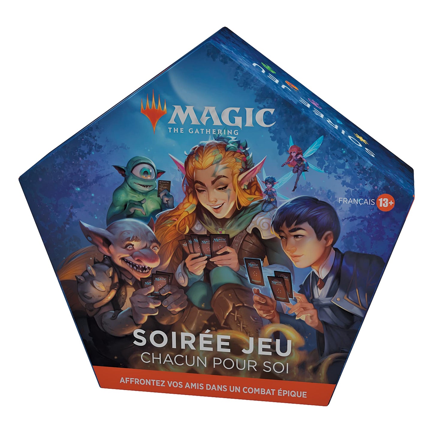 Magic the Gathering Game Night: Free-for-All 2022, Fantasy Card Game for 2–5 Players-Amazon Exclusive, D01510000
