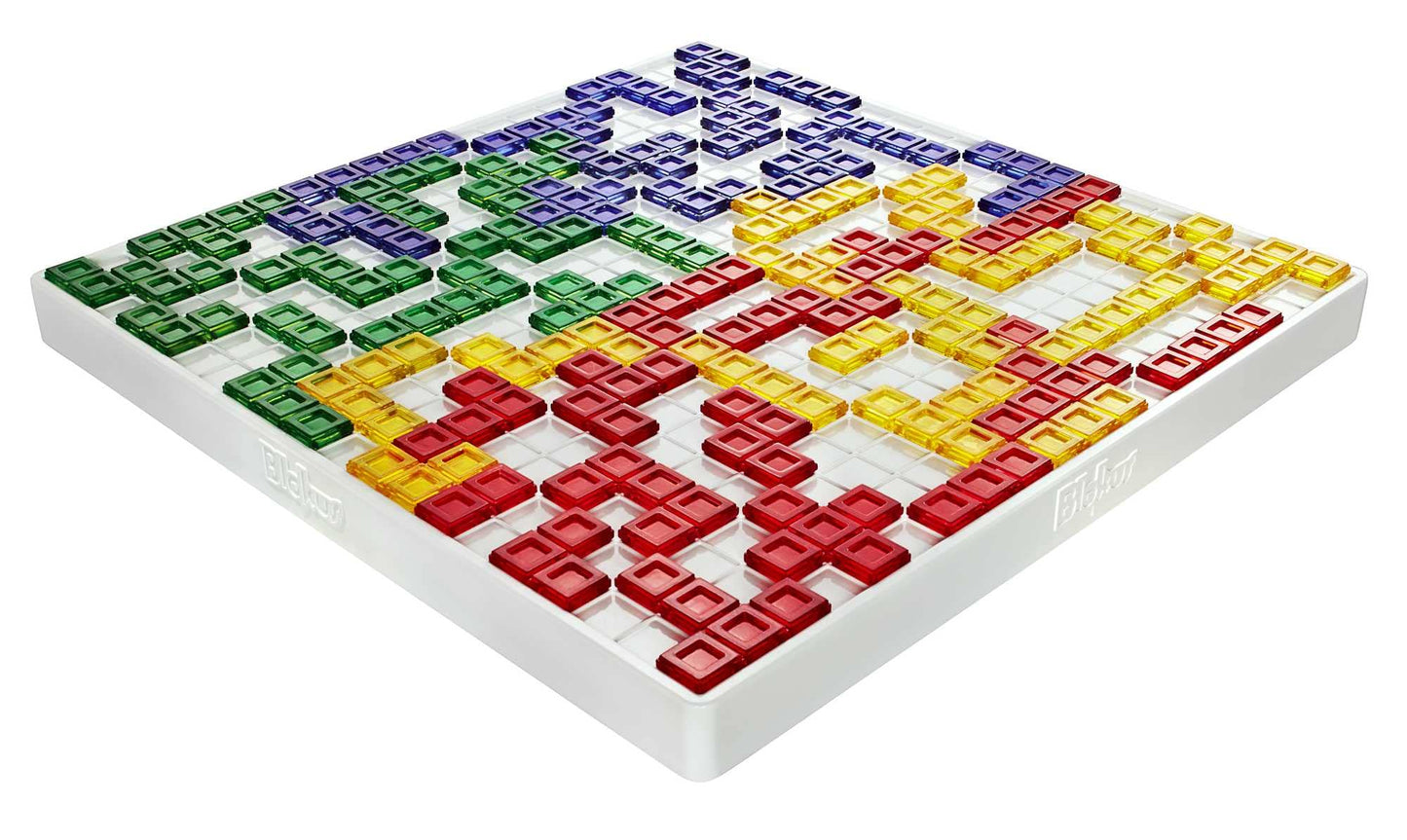 Joc de societate Mattel Games Blokus, joc de strategie pentru 2-4 jucători, ideal pentru familie, recomandat de la 7 ani, BJV44