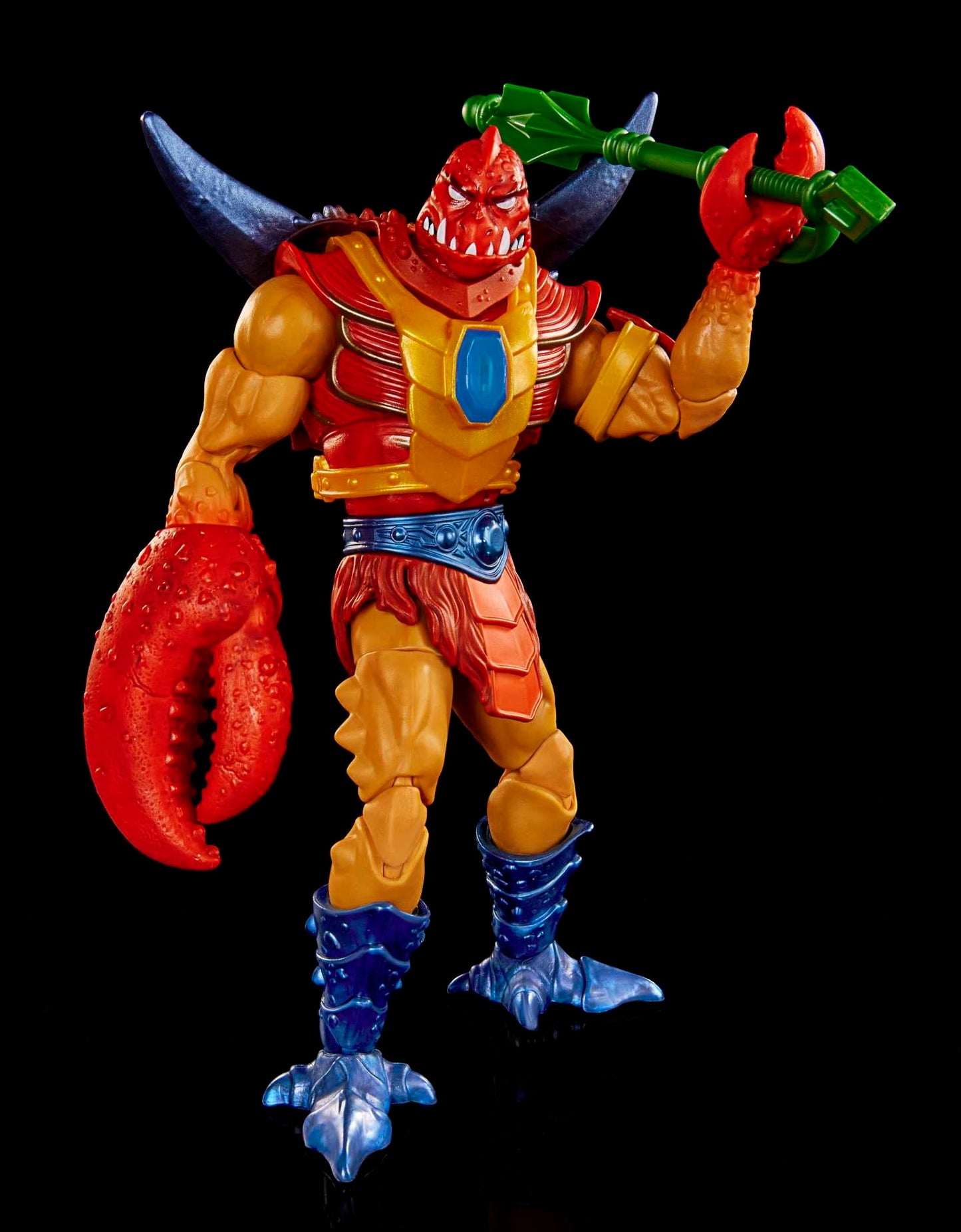 Stăpânii Universului Masterverse New Eternia Clawful - Figură de acțiune de lux de 17,8 cm cu 30 de puncte de articulație și accesorii de luptă, HLB58