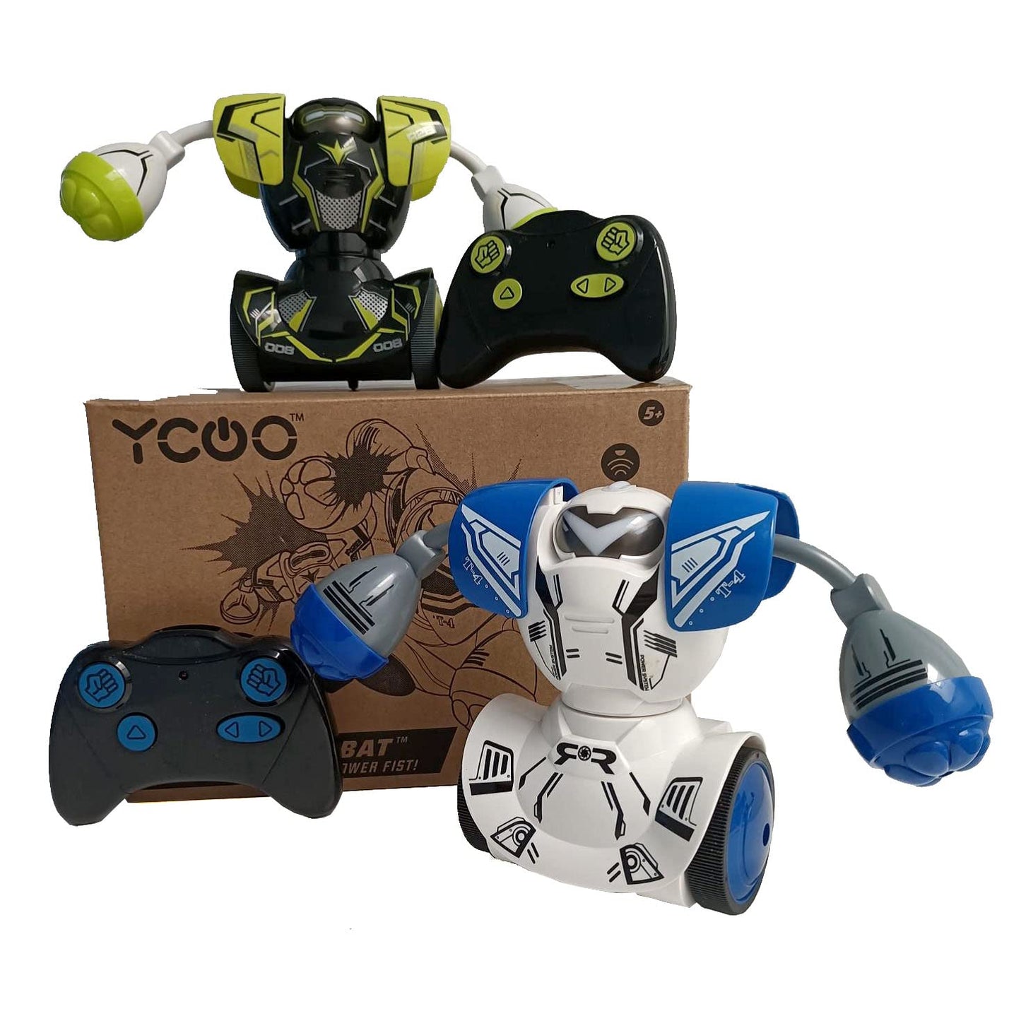 YCOO SET 2 ROBOTI CU RADIOCOMANDA ROBO KOMBAT