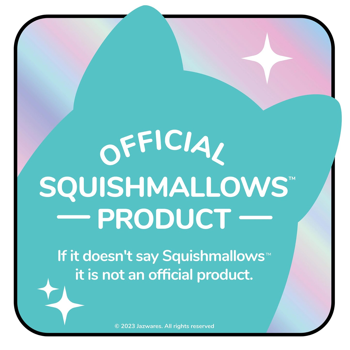 Squishmallows SQCR04665 - Cutie Misterioasă, conține 3x Squishmallows surpriză de 20cm, oficial Jazwares Pluș