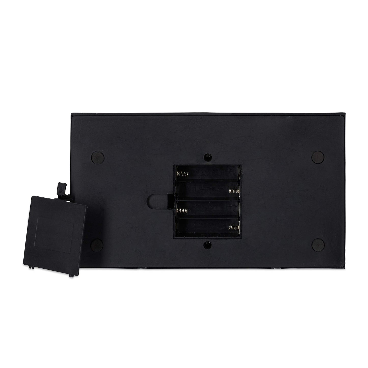 Mischer electric pentru cărți Relaxdays, negru, din piele, pentru 2 pachete, dispozitiv de amestecare cărți, mașină de amestecat cărți, standard, pentru cărți de joc standard (6,3×9,2 cm)