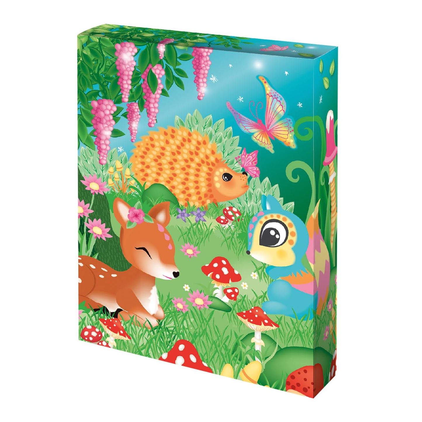 ARTISTA 9301944 Set de artă cu imagini strălucitoare pentru dezvoltarea creativitatii, set creativ într-o cutie de depozitare practică, kit DIY pentru copii de la 6 ani.