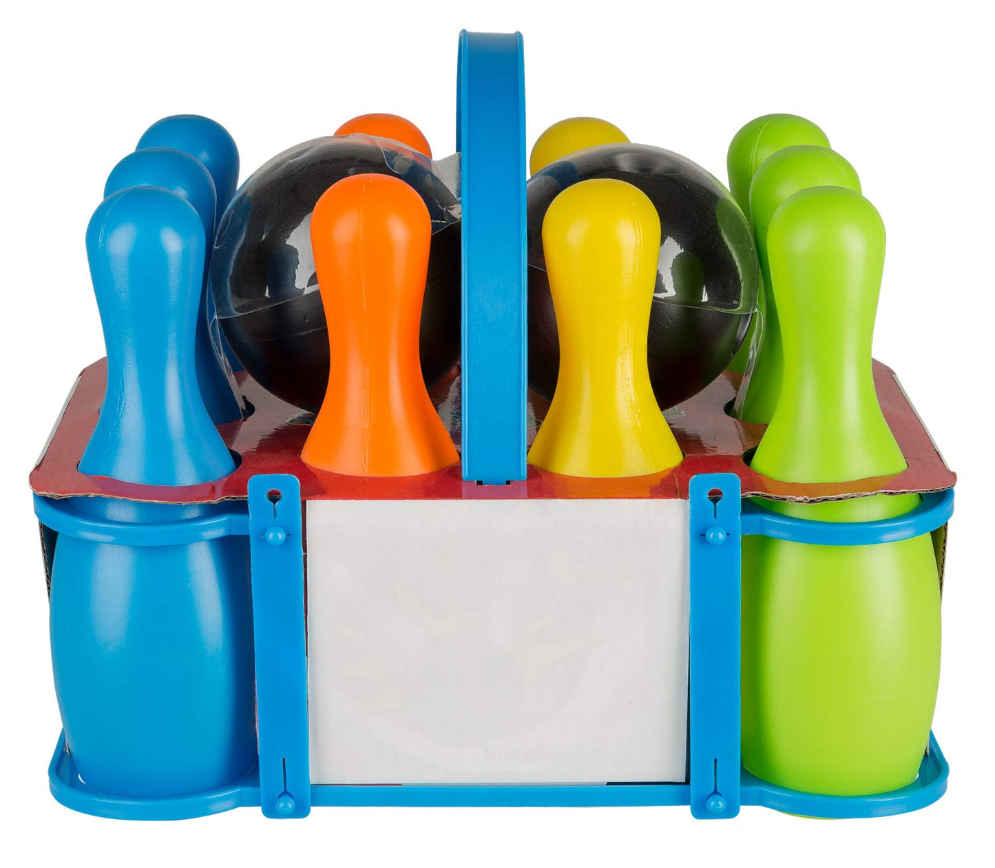 Idena 40116 Set Bowling XXL, 10 popice și 2 bile