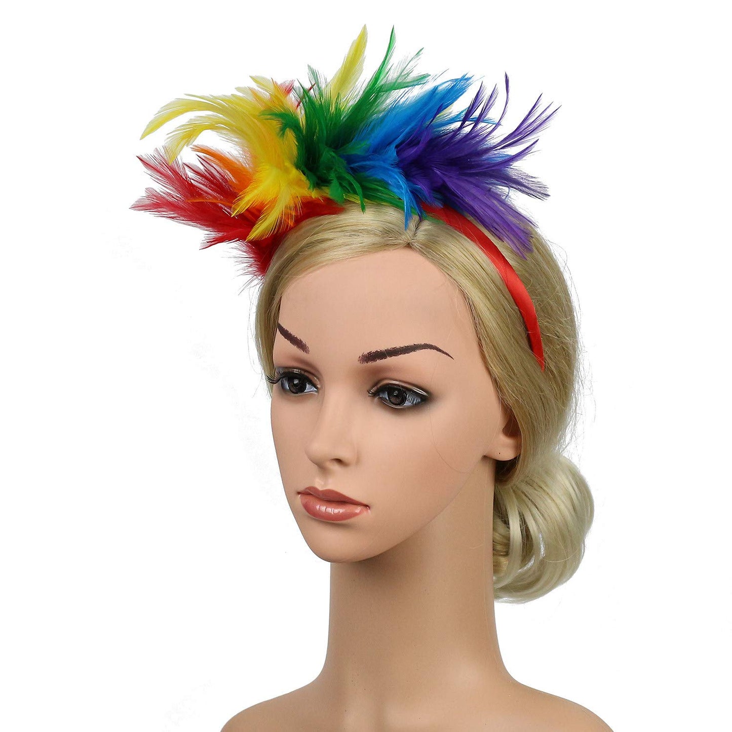 Accesoriu cu pene din anii '20, diademă pentru nuntă, accesoriu pentru costum de Gatsby, accesorii pentru costum de Gatsby cu pene, diademă pentru nunți, petreceri, accesorii pentru păr.