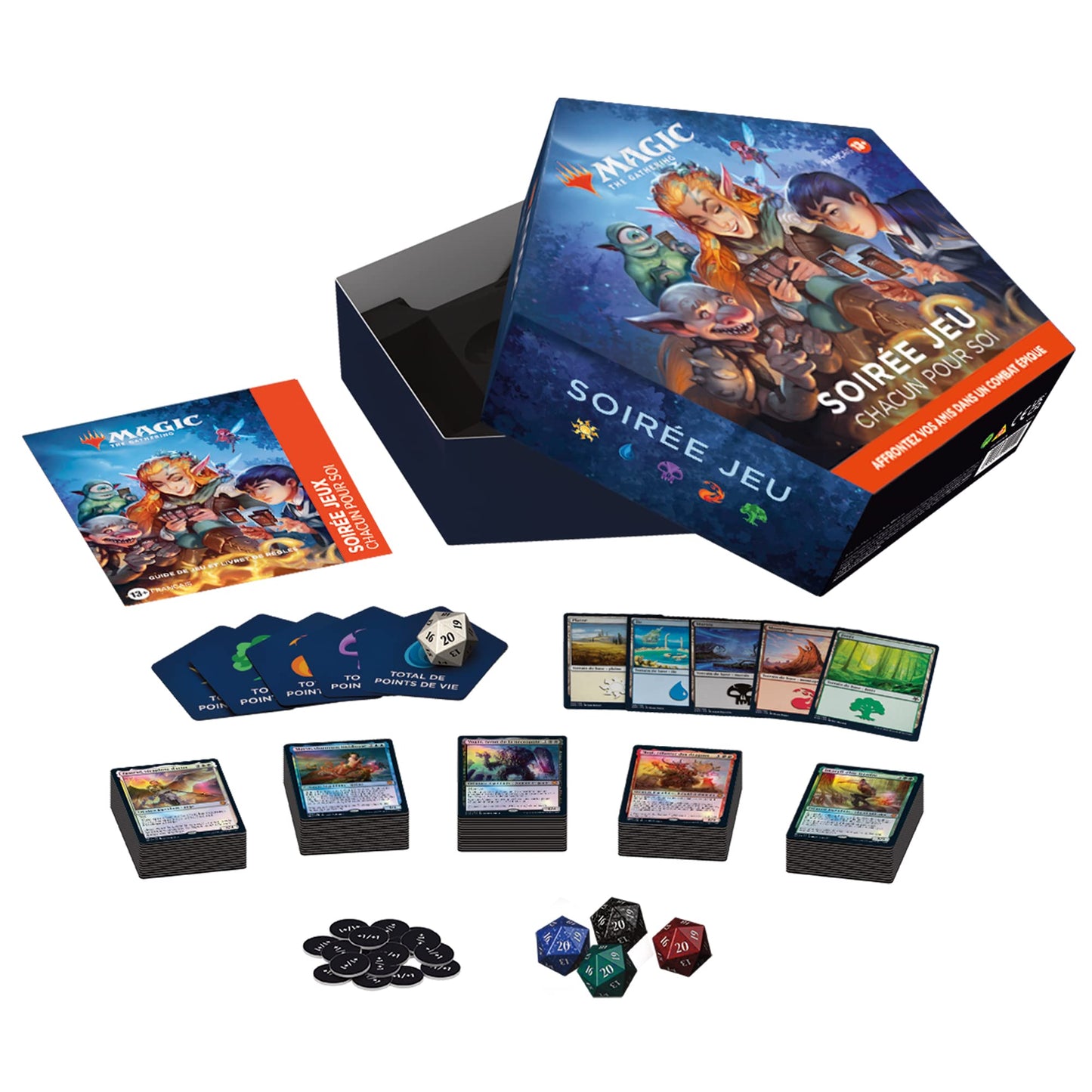 Magic the Gathering Game Night: Free-for-All 2022, Fantasy Card Game for 2–5 Players-Amazon Exclusive, D01510000