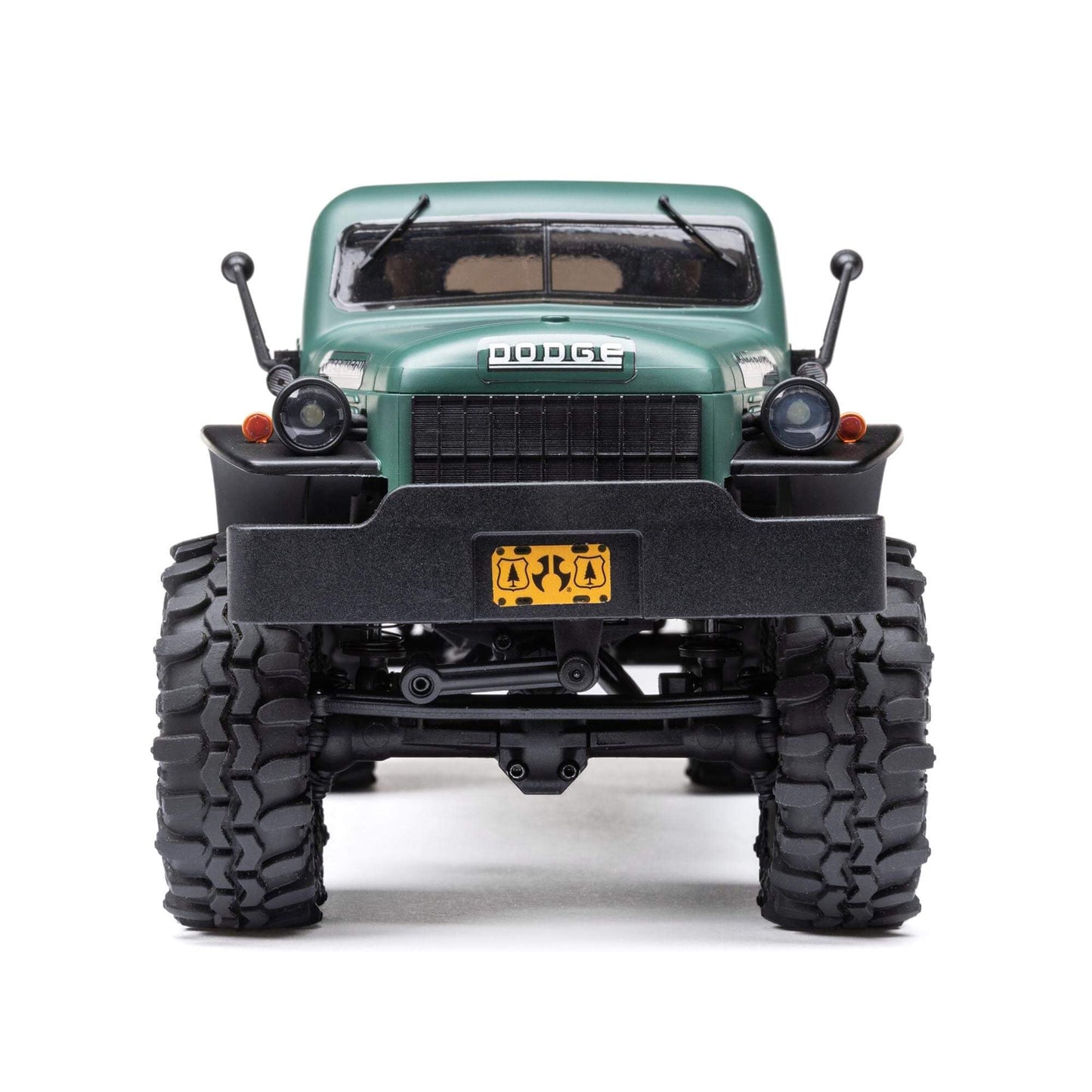 Camion RC Axial SCX24 Dodge Power Wagon 40's 4-Uși Verde 1/24 4x4 RTR AXI00007T2