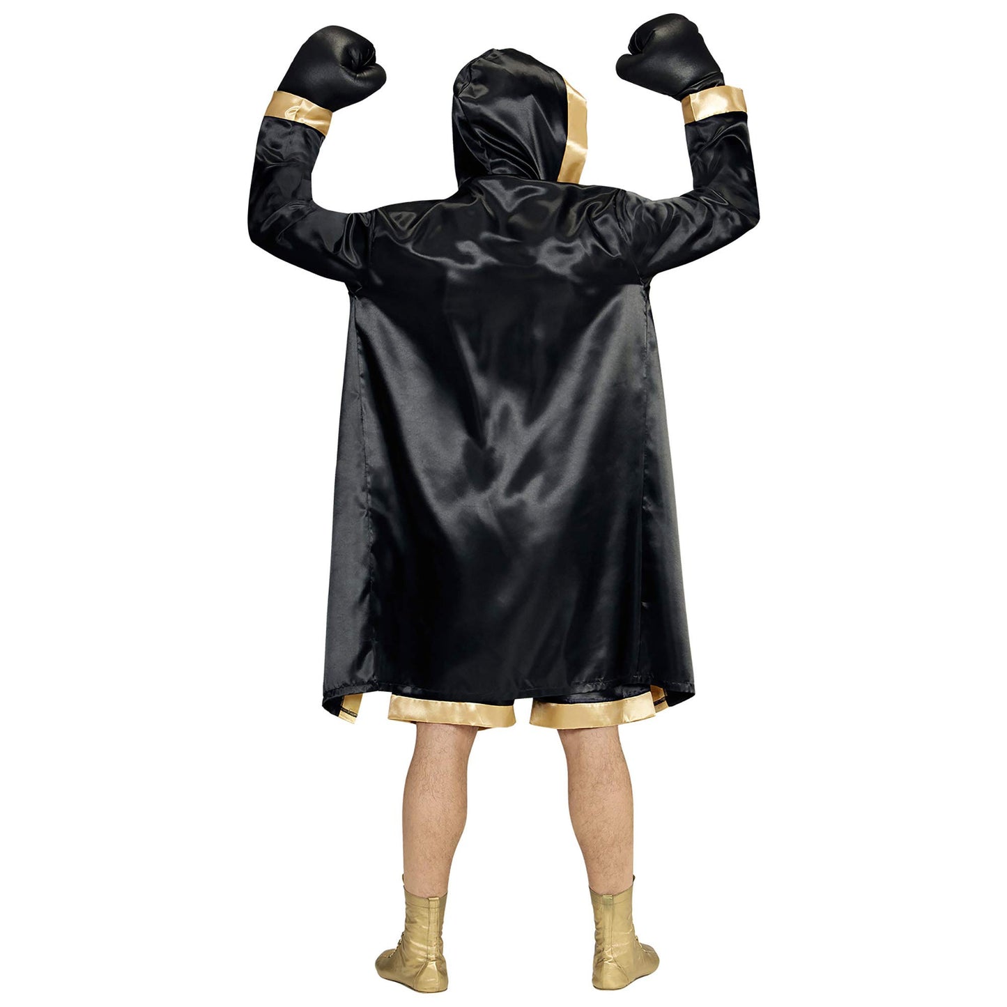 WIDMANN MILANO Costume de Petrecere - Costum Boxer Campion Mondial, Mantou cu Glugă, Sportiv, Kickboxer