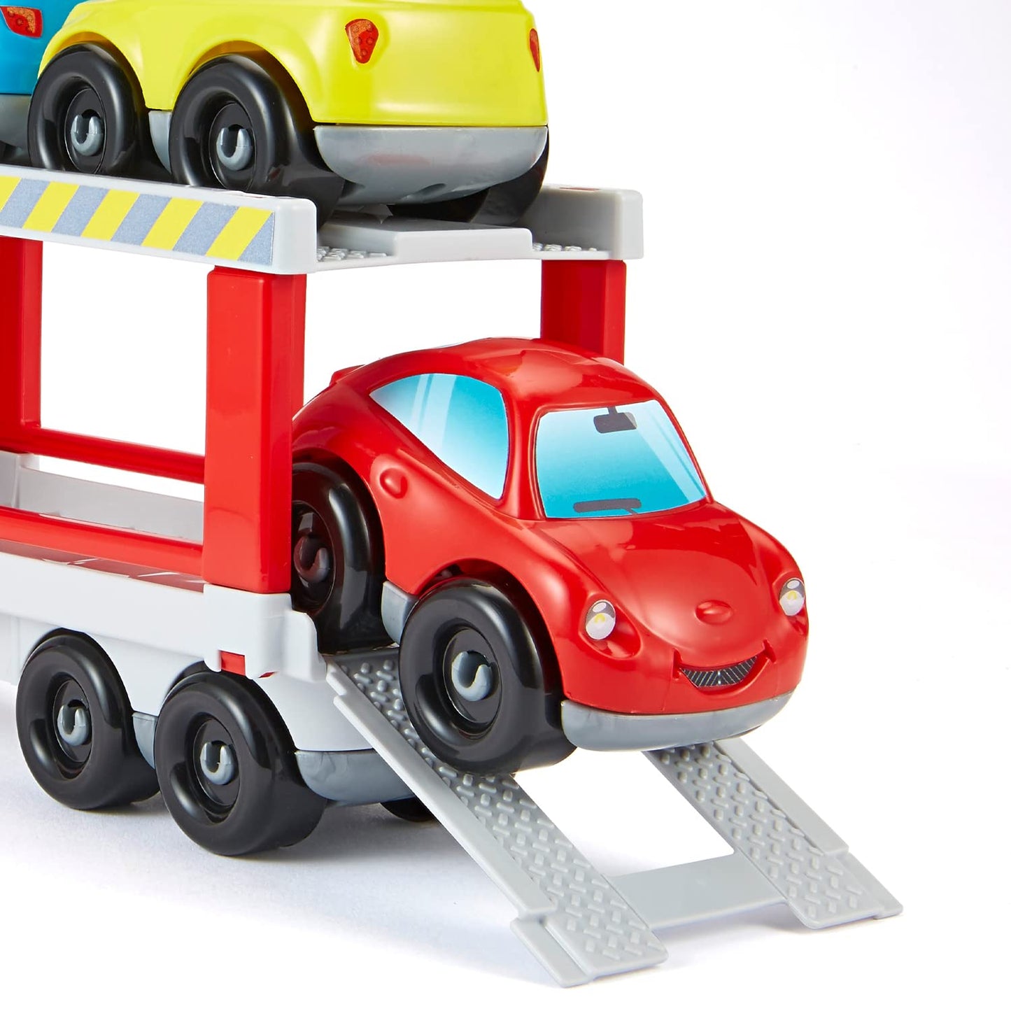 Transportor Ecoiffier Abrick cu 6 mașinuțe - 18 luni+ - Fabricat în Franța