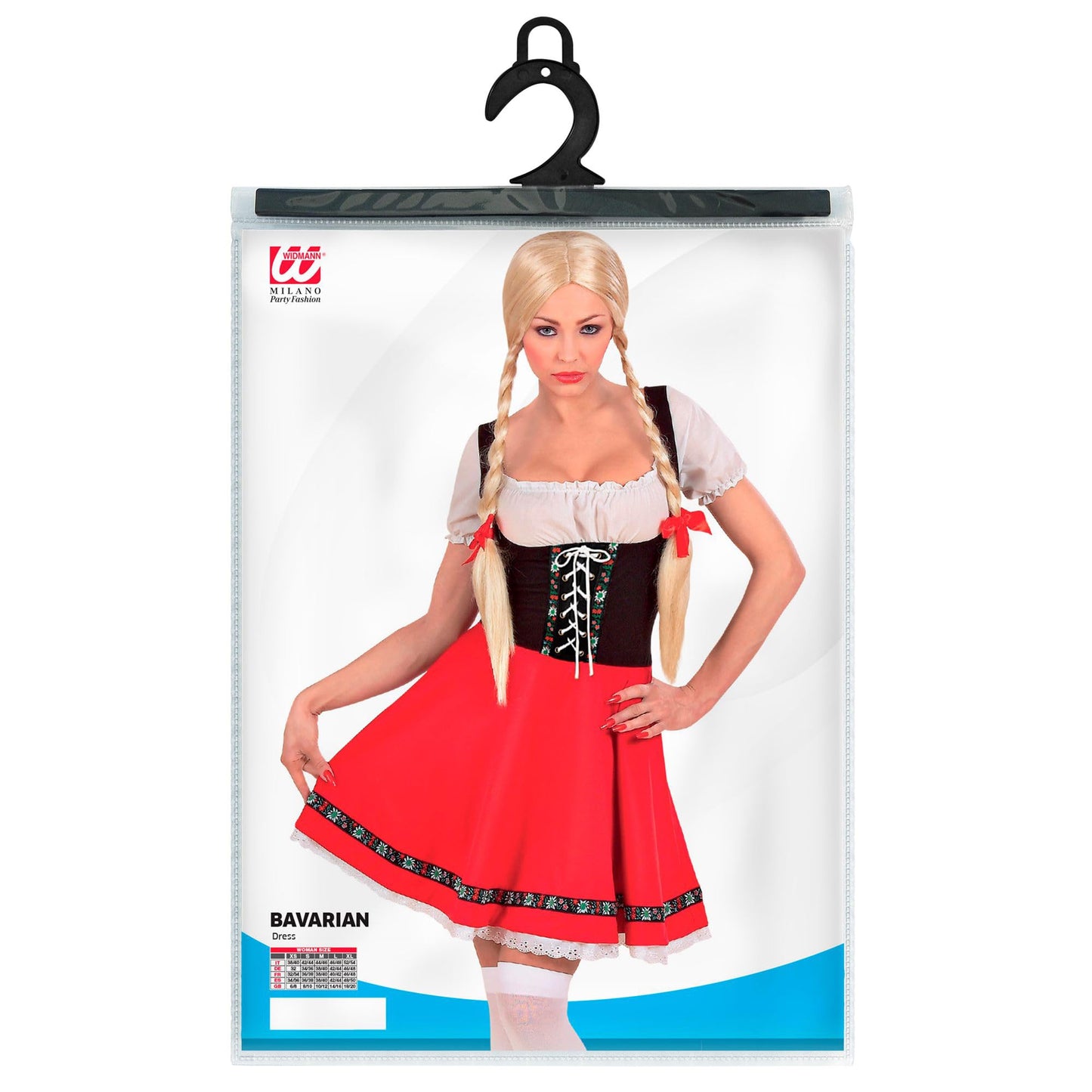 W WIDMANN MILANO Fashion de Petrecere - Costum Bayerin, Heidi, Rochie Tradițională, Bierfest, Volksfest, Costume de Carnaval