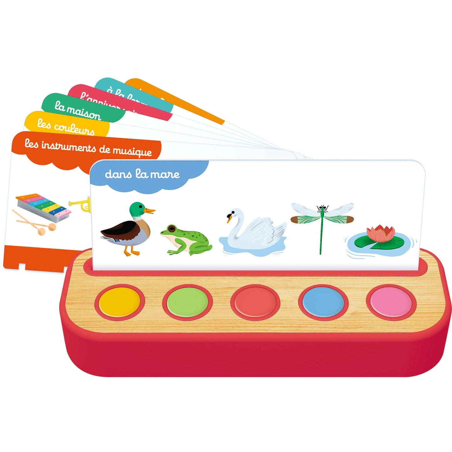 Nathan — Carte cu imagini vorbitoare — Joc educativ interactiv — Descoperă și învață cuvinte — De la 18 luni, In limba franceza