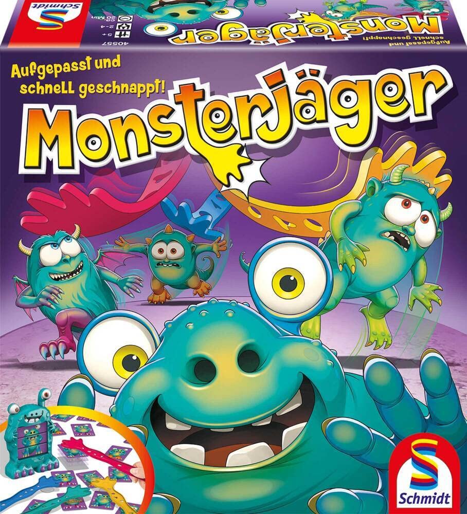 Schmidt Spiele 40557 Vânător de Monștri, Joc Activ, Colorat