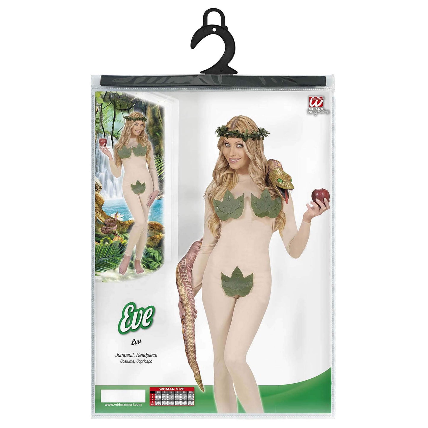 Costum Eva WIDMANN MILANO - Salopetă cu pălărie, Paradis, Costume de Carnaval