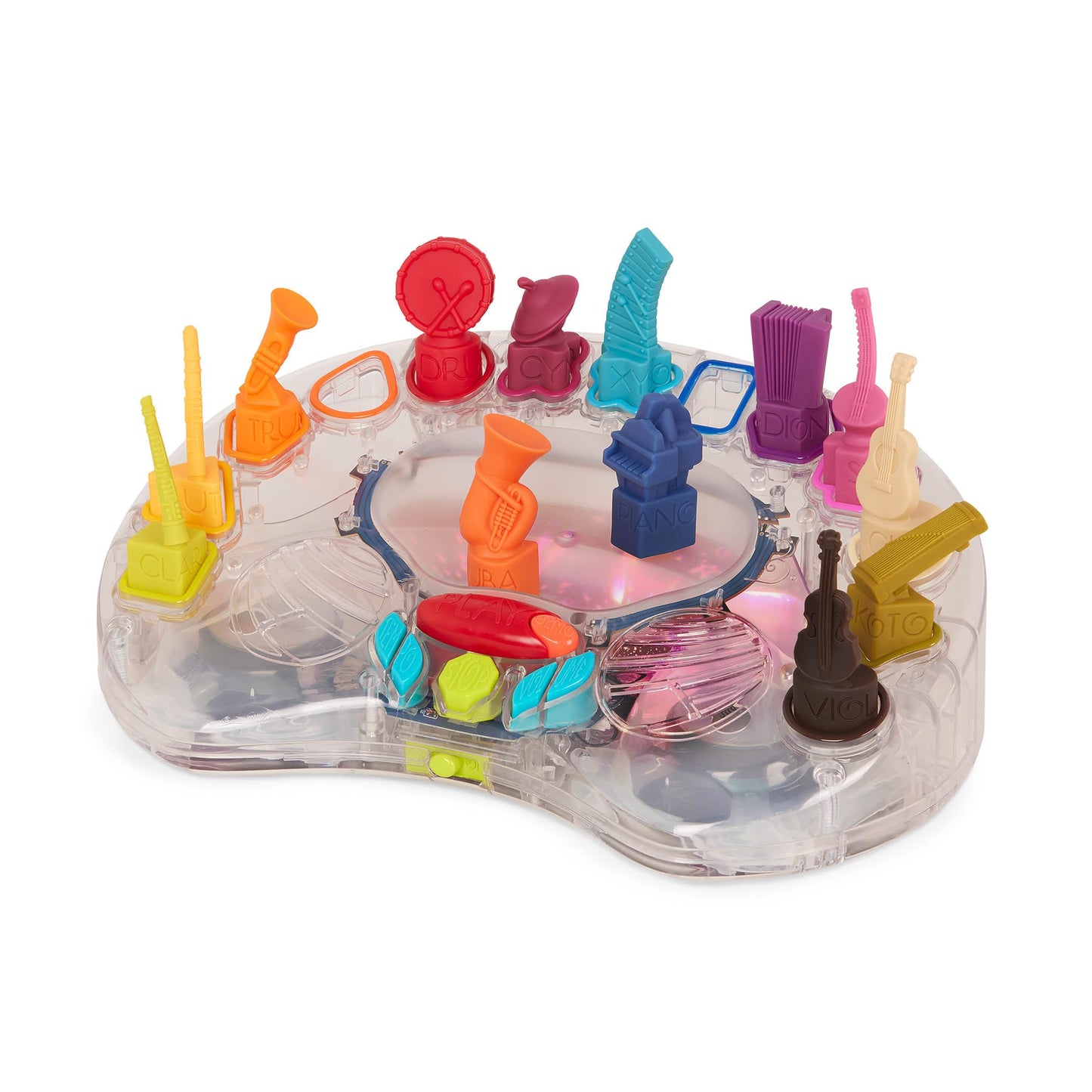 B. toys – B. Symphony Orchestră Muzicală pentru Copii – 13 Instrumente Muzicale pentru Muzică Clasică pentru Bebeluși și Copii – Jucărie Interactivă cu Orchestră, Lumini și 15 Melodii