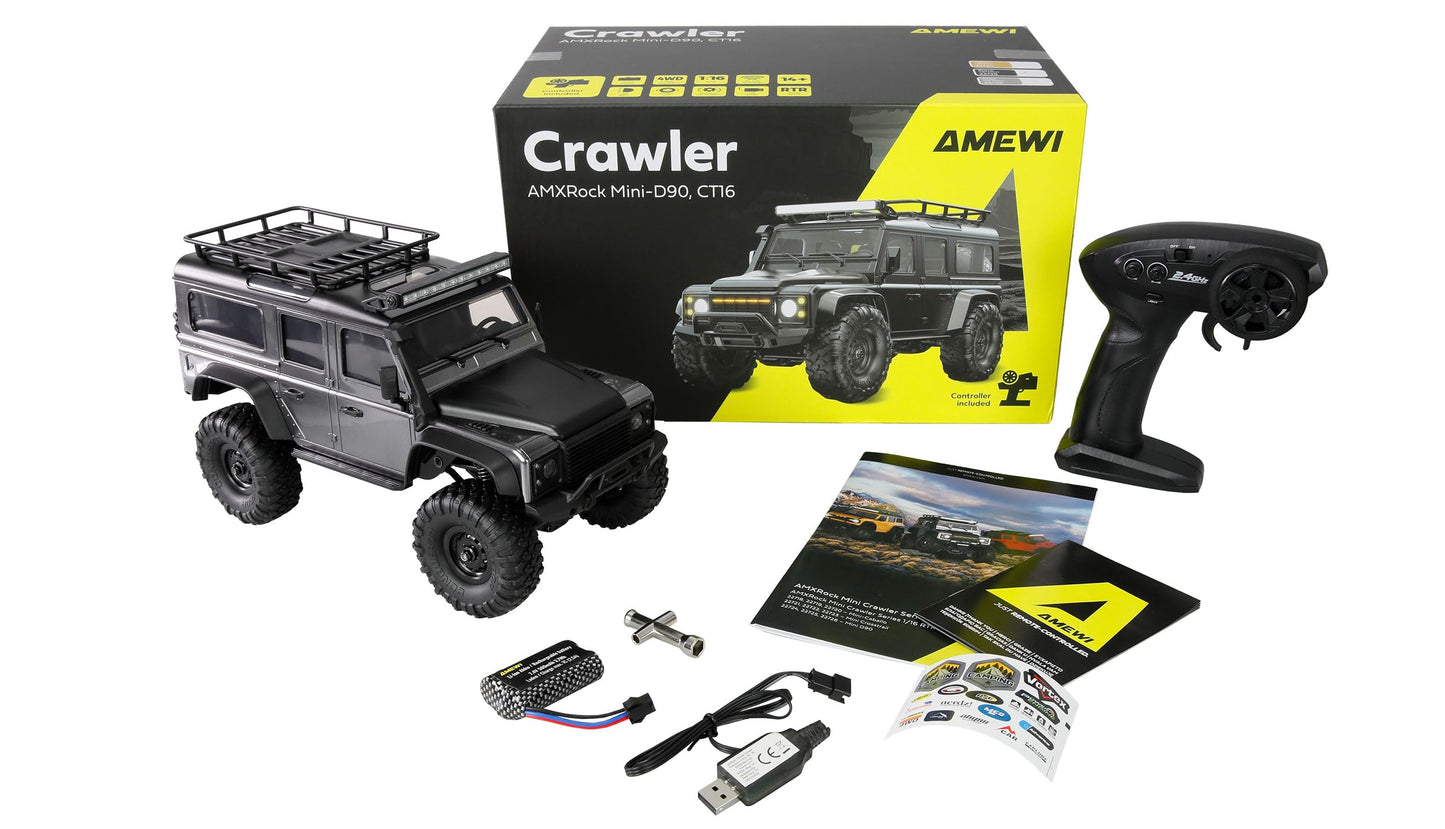 Amewi AMXRock Mini-D90 Crawler 4WD 1:16 RTR