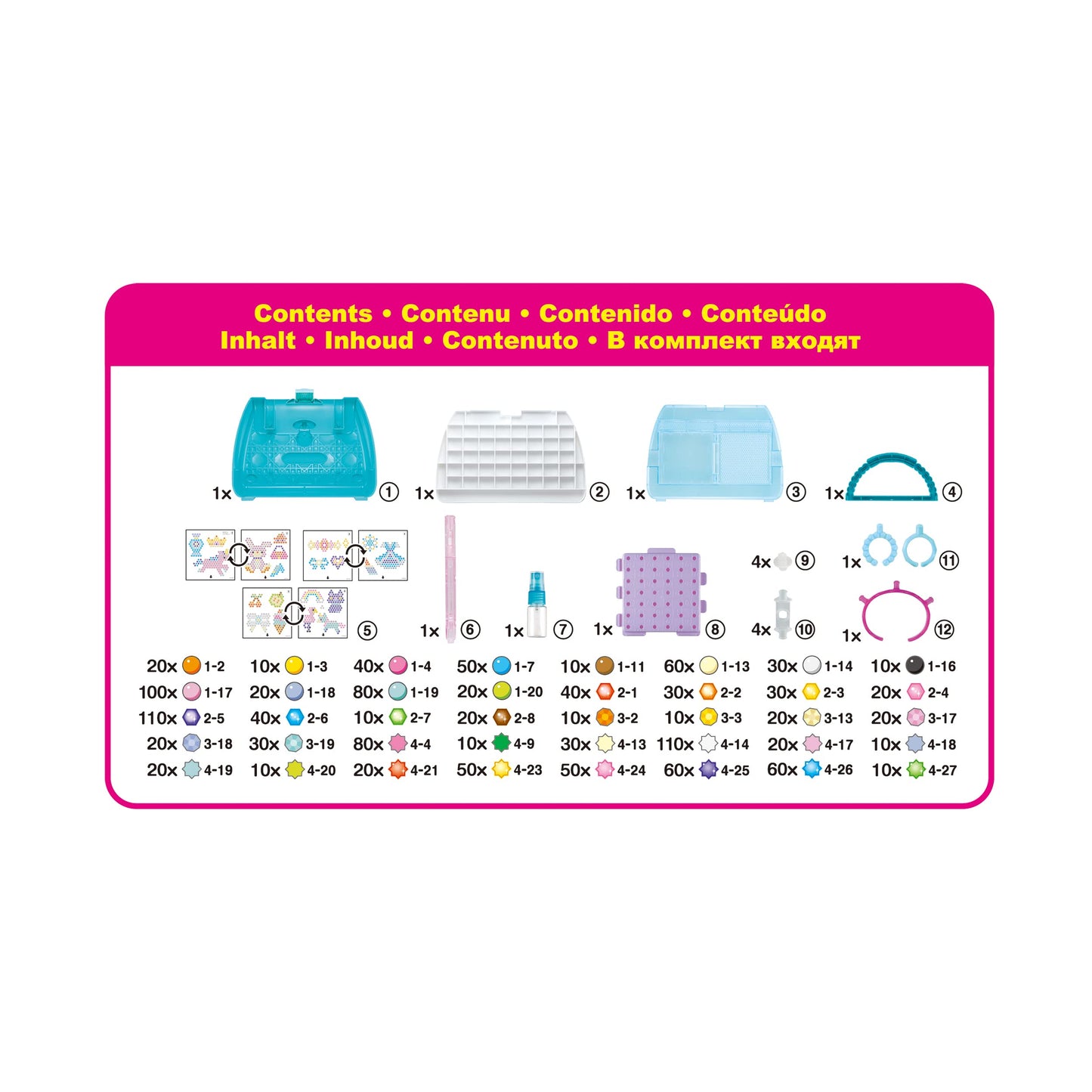 Aquabeads 31914 Set Deluxe cu Cutie de Depozitare
