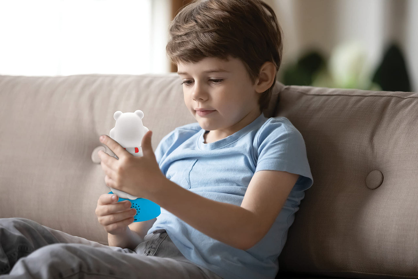 Ursuleț 3D cu Lumină de Noapte care Povestește Basme (italiana)