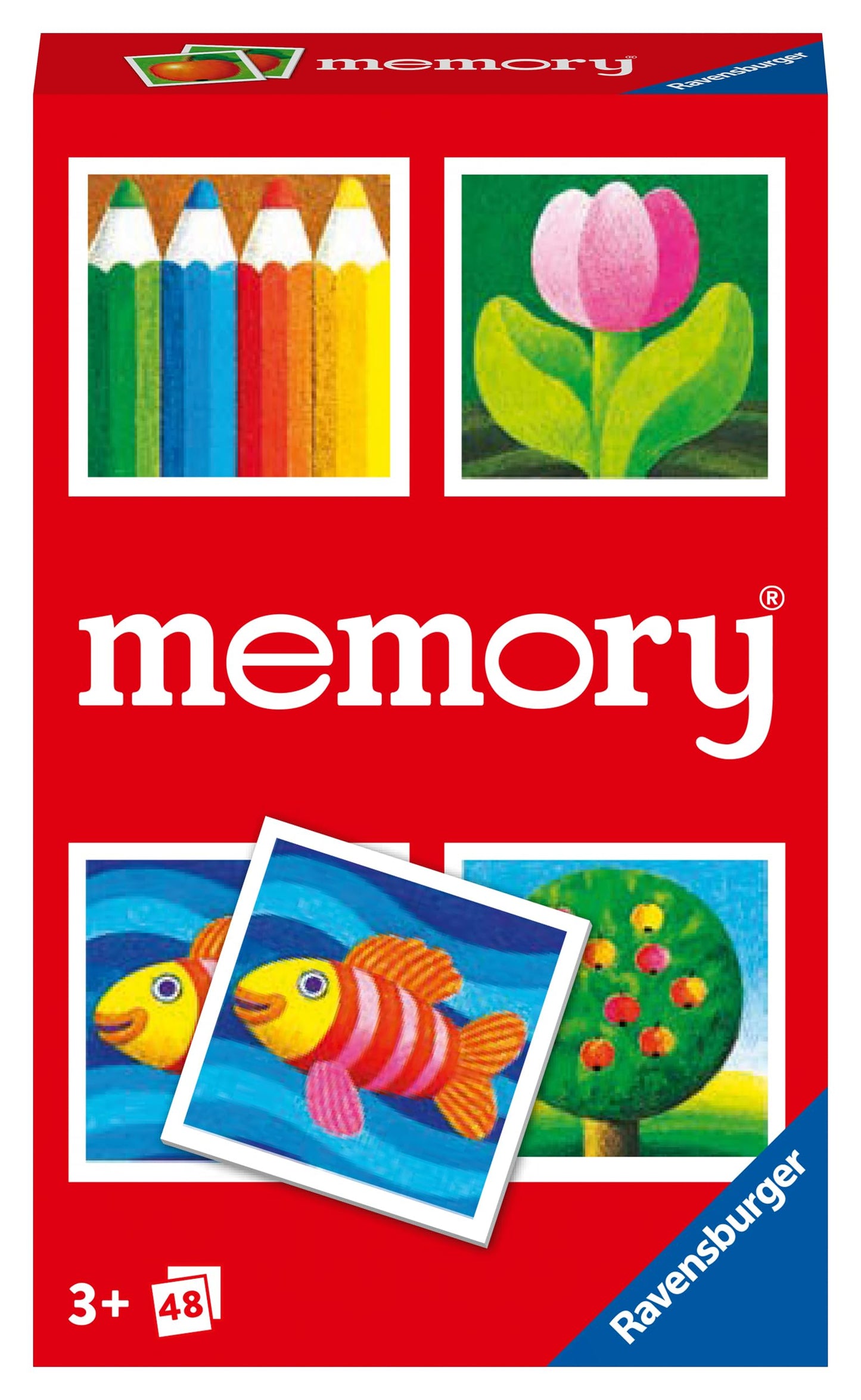 Ravensburger 22457 - Kinder Memory® - Joc clasic pentru întreaga familie, joc de memorie pentru 2-6 jucători, de la 3 ani