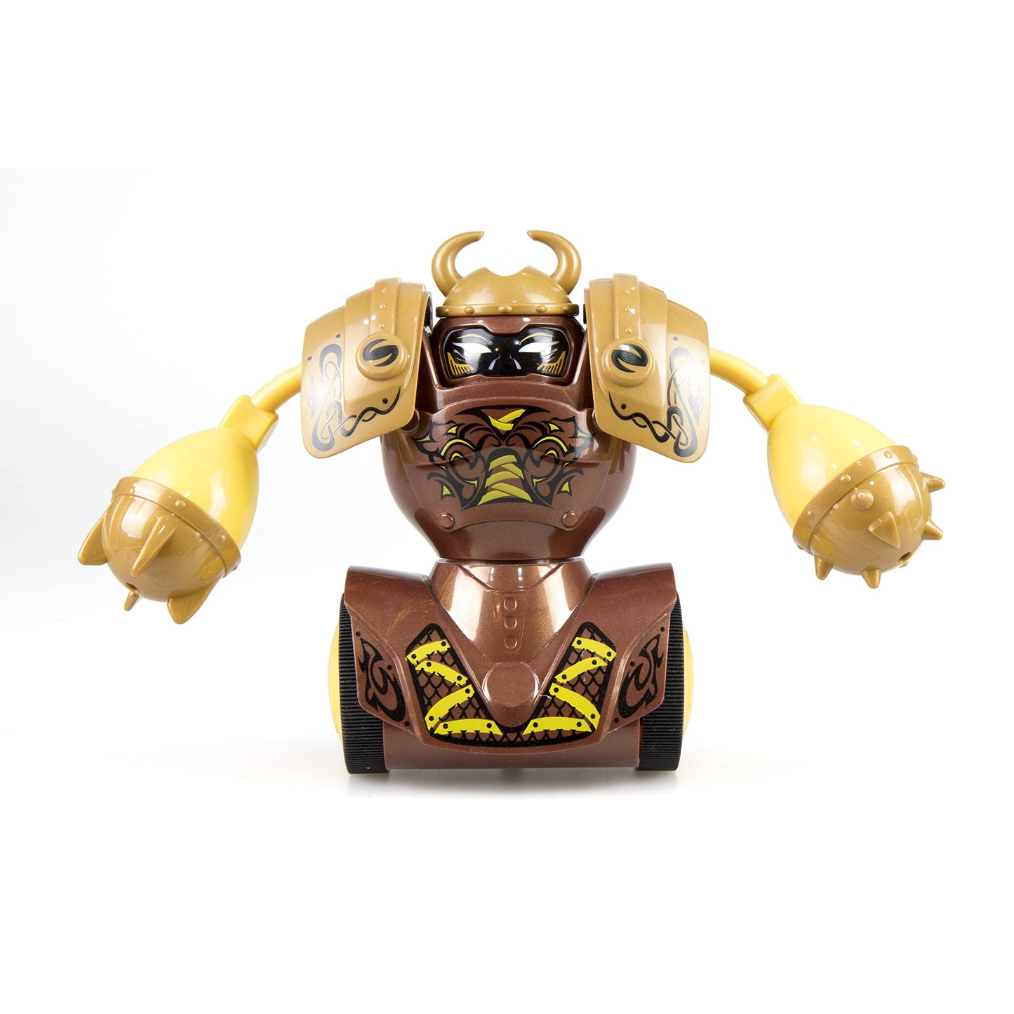 YCOO by SILVERLIT - Pachet 2 Roboți Combatanți Viking - Telecomanda - Ambalaj Ecologic - Ușor de Deschis - 14cm - Înfruntă-ți Inamicul! - 5-10 Ani