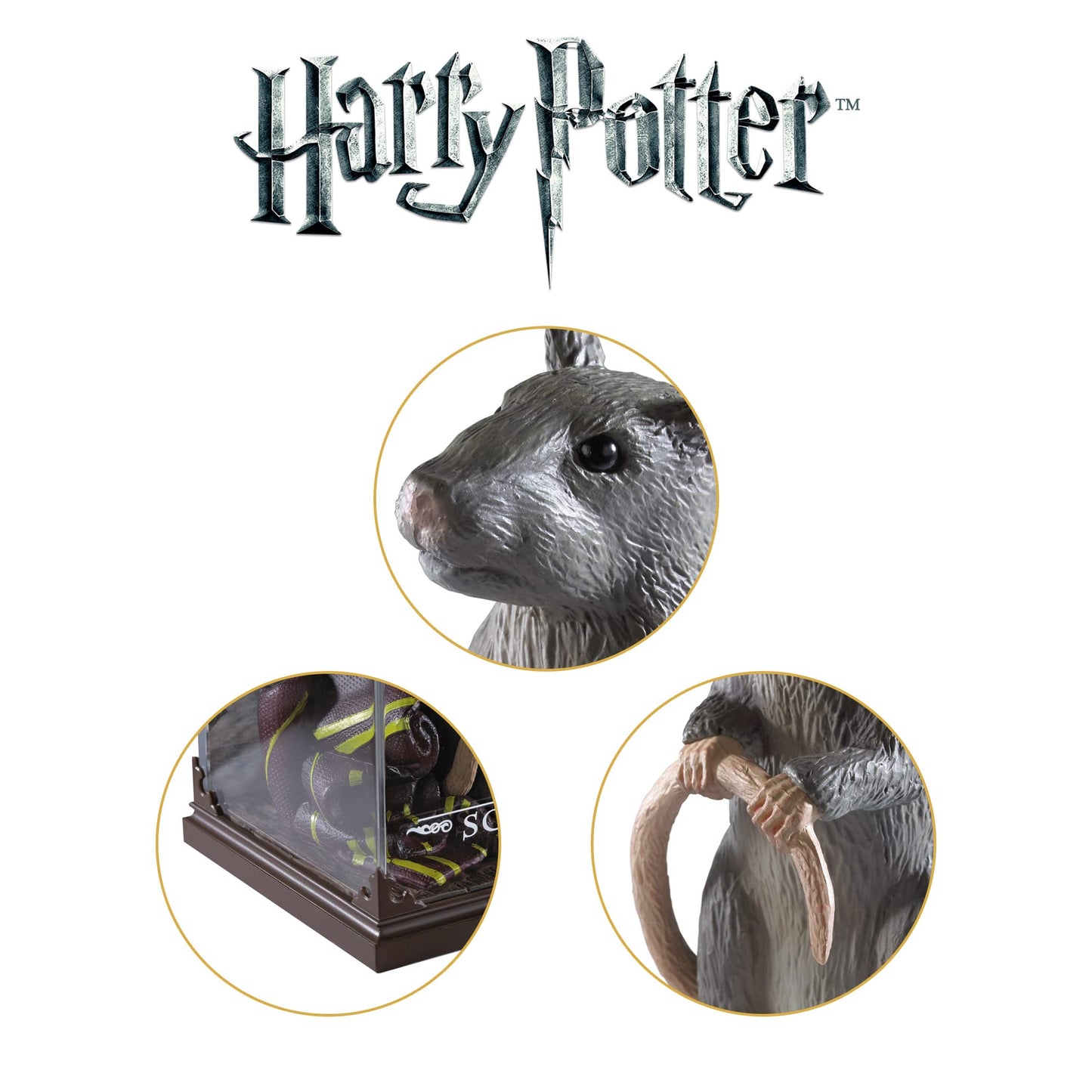 Colecția Noble Creaturi Magice Nr. 14 - Scabbers Harry Potter
