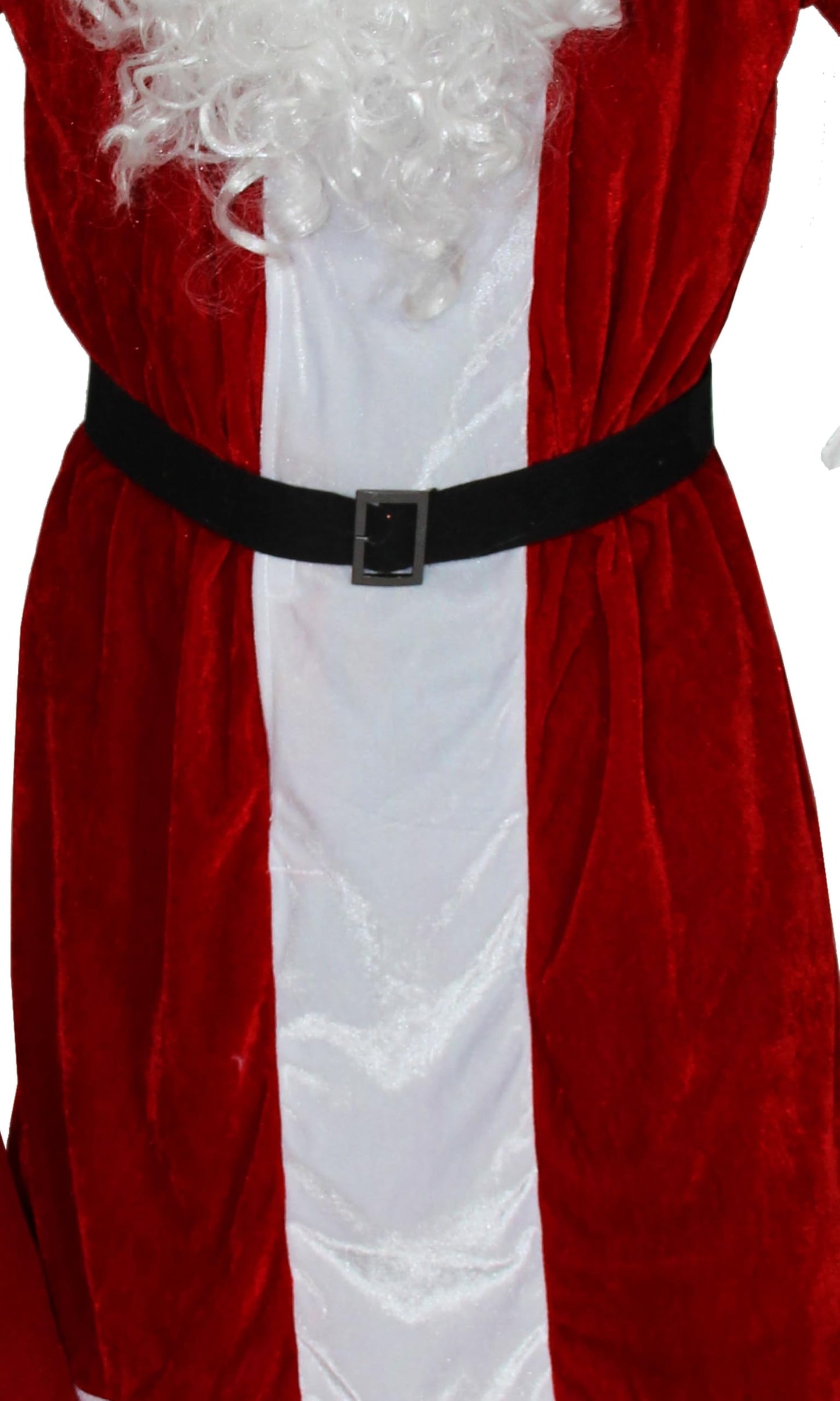 Costum Premium de Moș Crăciun Foxxeo, 6 piese, cu mantie pentru bărbați - M-XXXXL, mărime: L