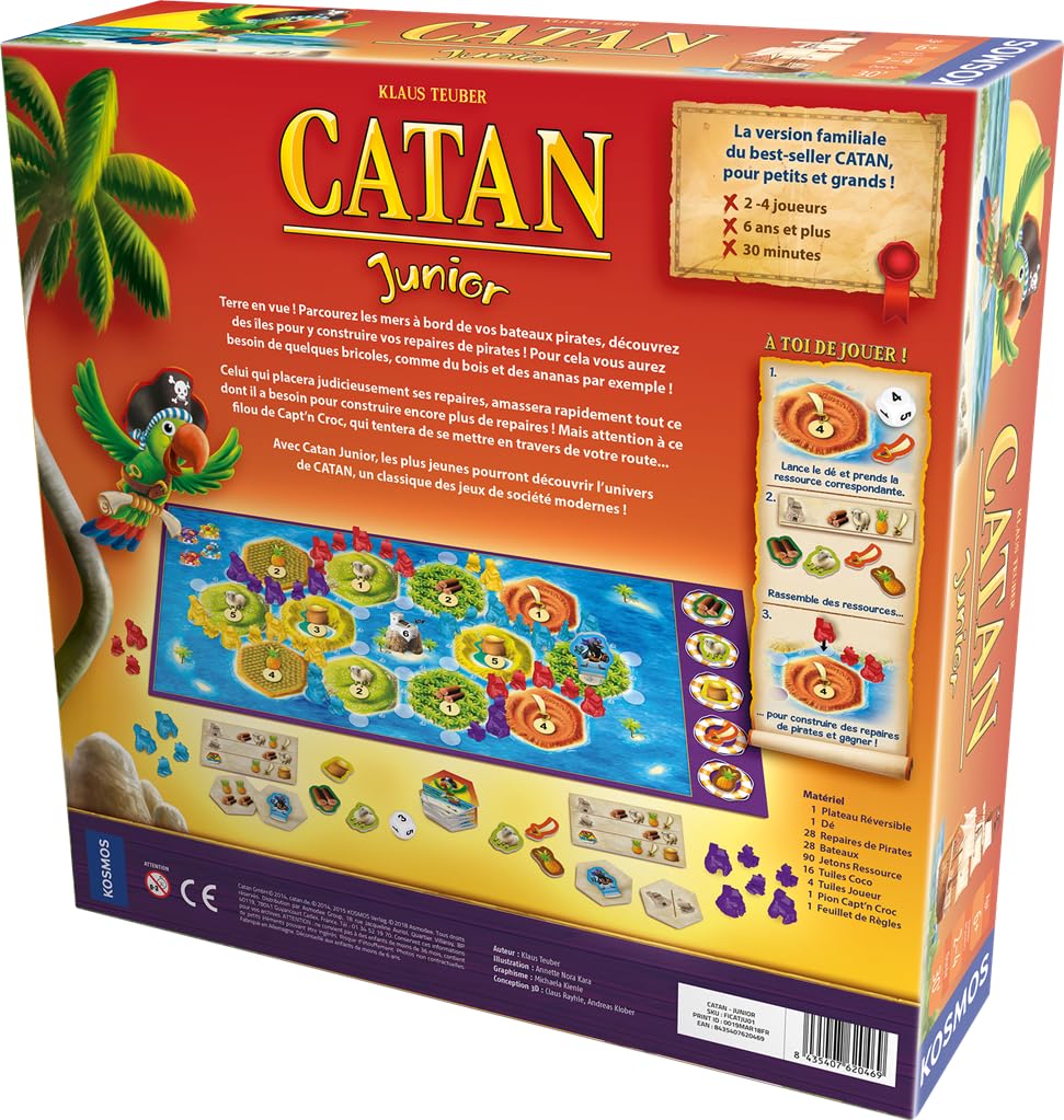 Asmodee FICATJU01 Catan Junior