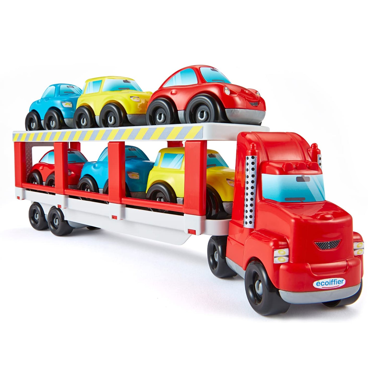 Transportor Ecoiffier Abrick cu 6 mașinuțe - 18 luni+ - Fabricat în Franța