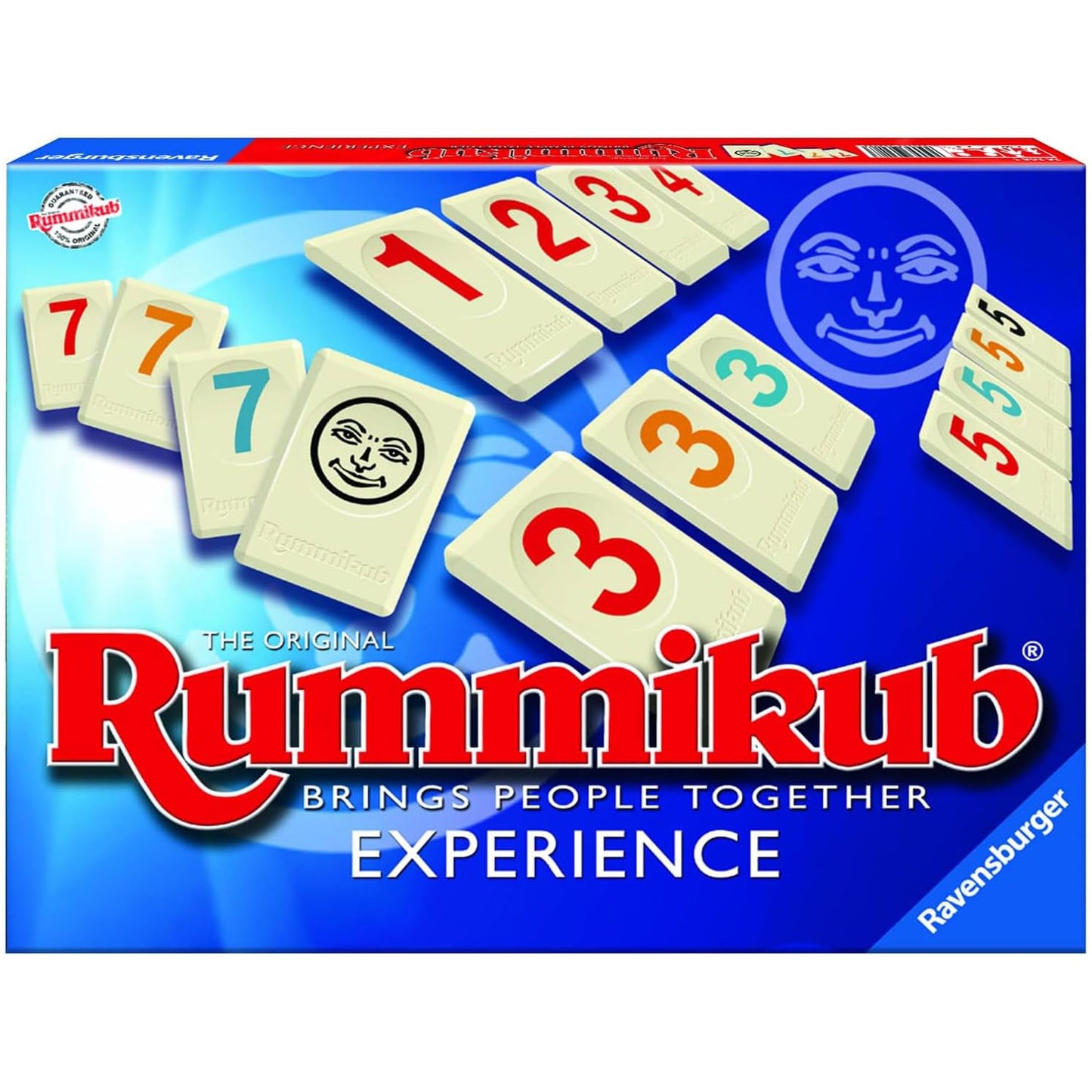 Ravensburger - Rummikub Classic, Remi joc de societate pentru întreaga familie, 2-4 jucători, cadou pentru adulți și copii 7+ ani, ediție italiană
