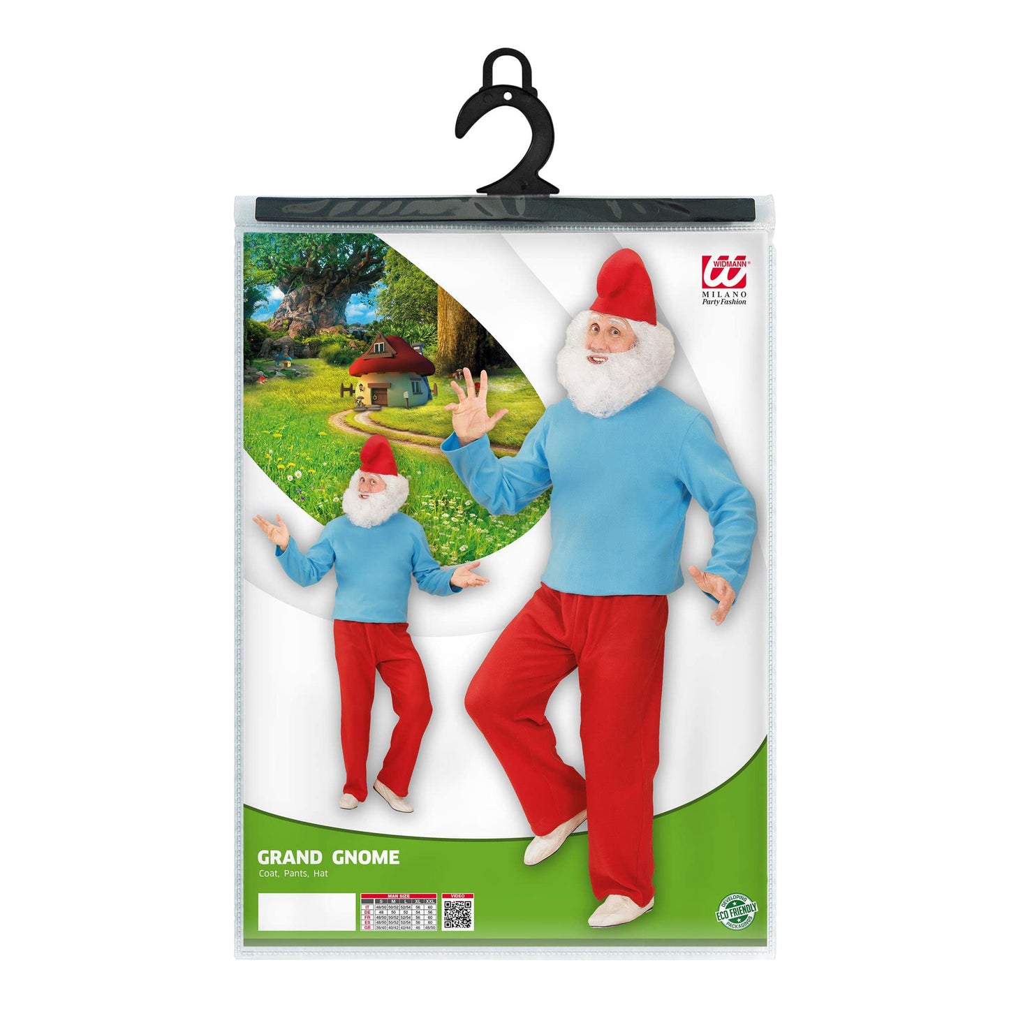 WIDMANN MILANO Costume de Petrecere - Gigant, Elf, Spiriduș, Poveste, Costume de Carnaval