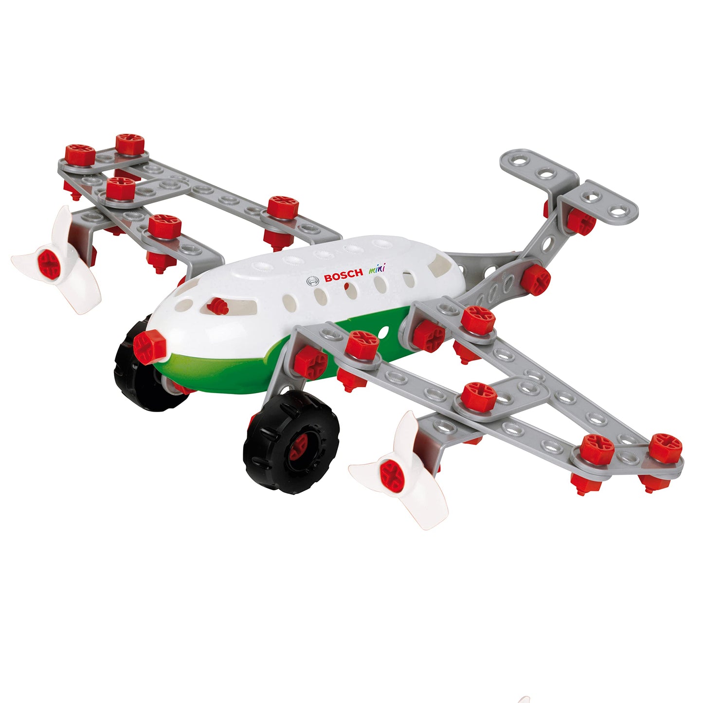 Theo Klein 8790 Kit de Construcție Echipament Aerian 3 în 1 Bosch, pentru Construirea Diferitelor Aeronave, Include Planuri de Construcție pentru 3 Modele, Jucării pentru Copii de la 3 Ani