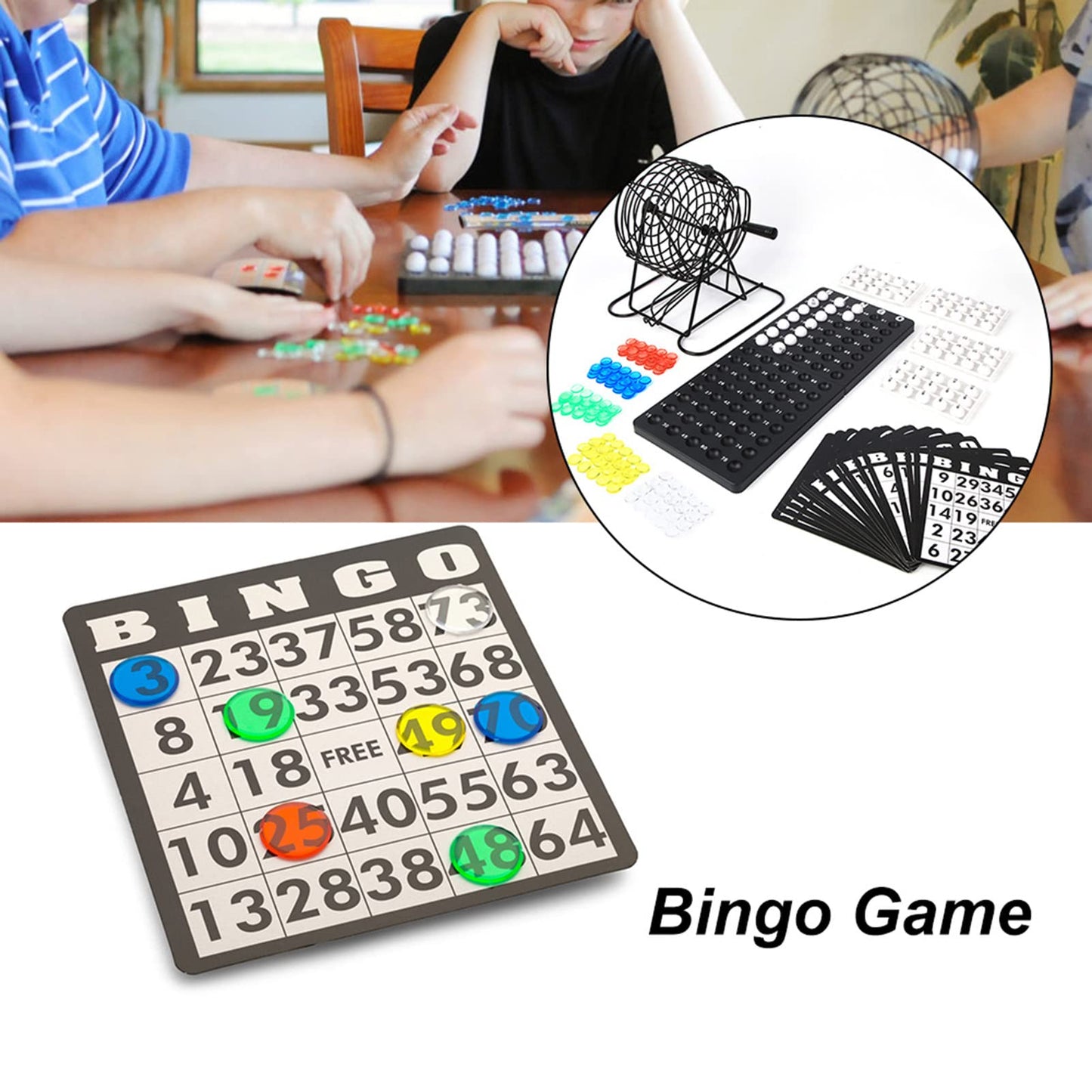 Joc de Bingo pentru Petreceri, Bingo Tradițional cu Durată Lungă de Viață pentru Familii și Grupuri