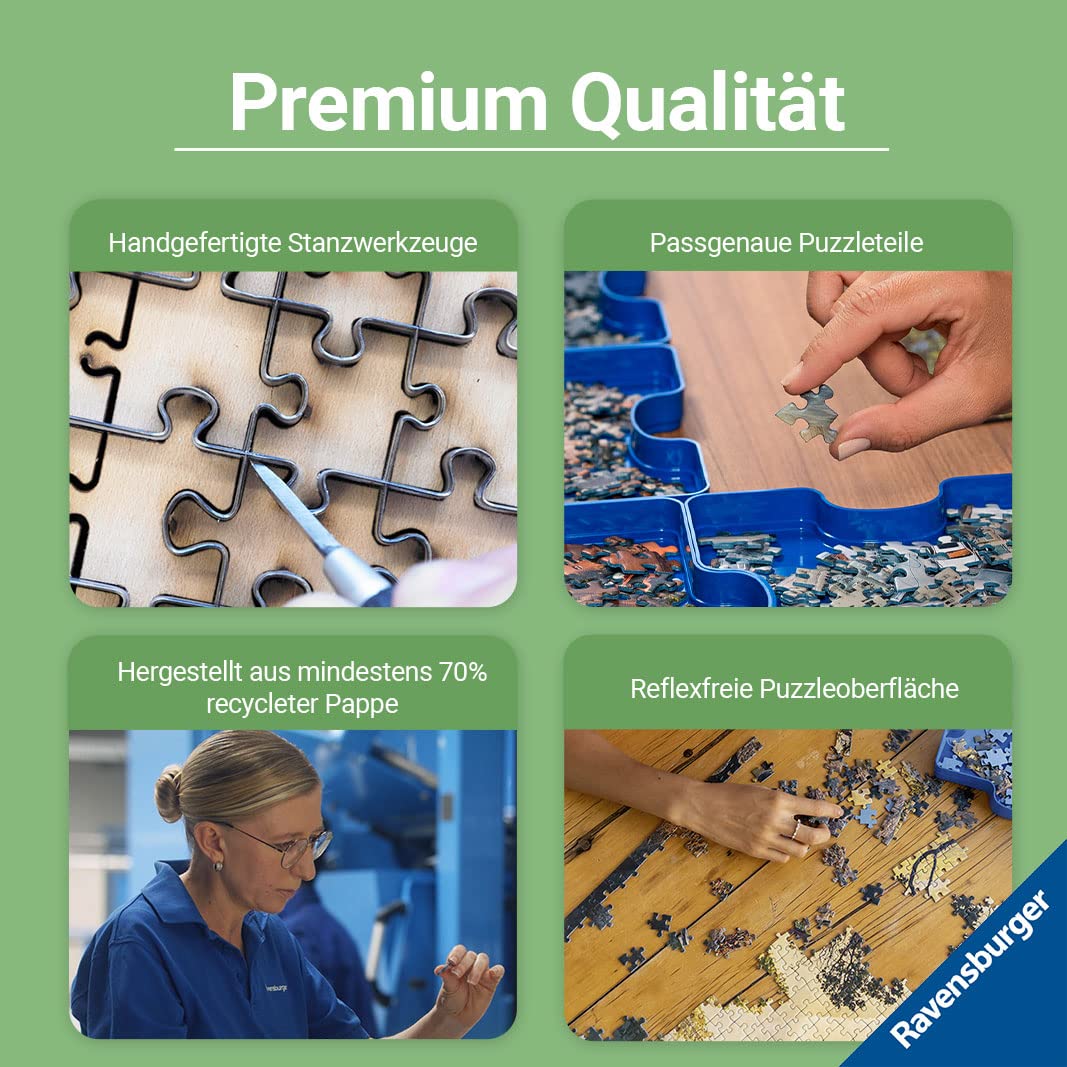 Puzzle Ravensburger pentru copii - Cal în mare de flori - 300 piese, recomandat copiilor de peste 9 ani